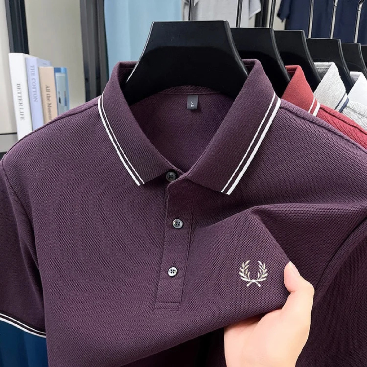 Men’s Elegant Cotton Polo Shirt