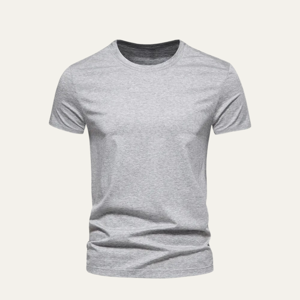 Men’s Solid Colour Casual Sports T Shirt