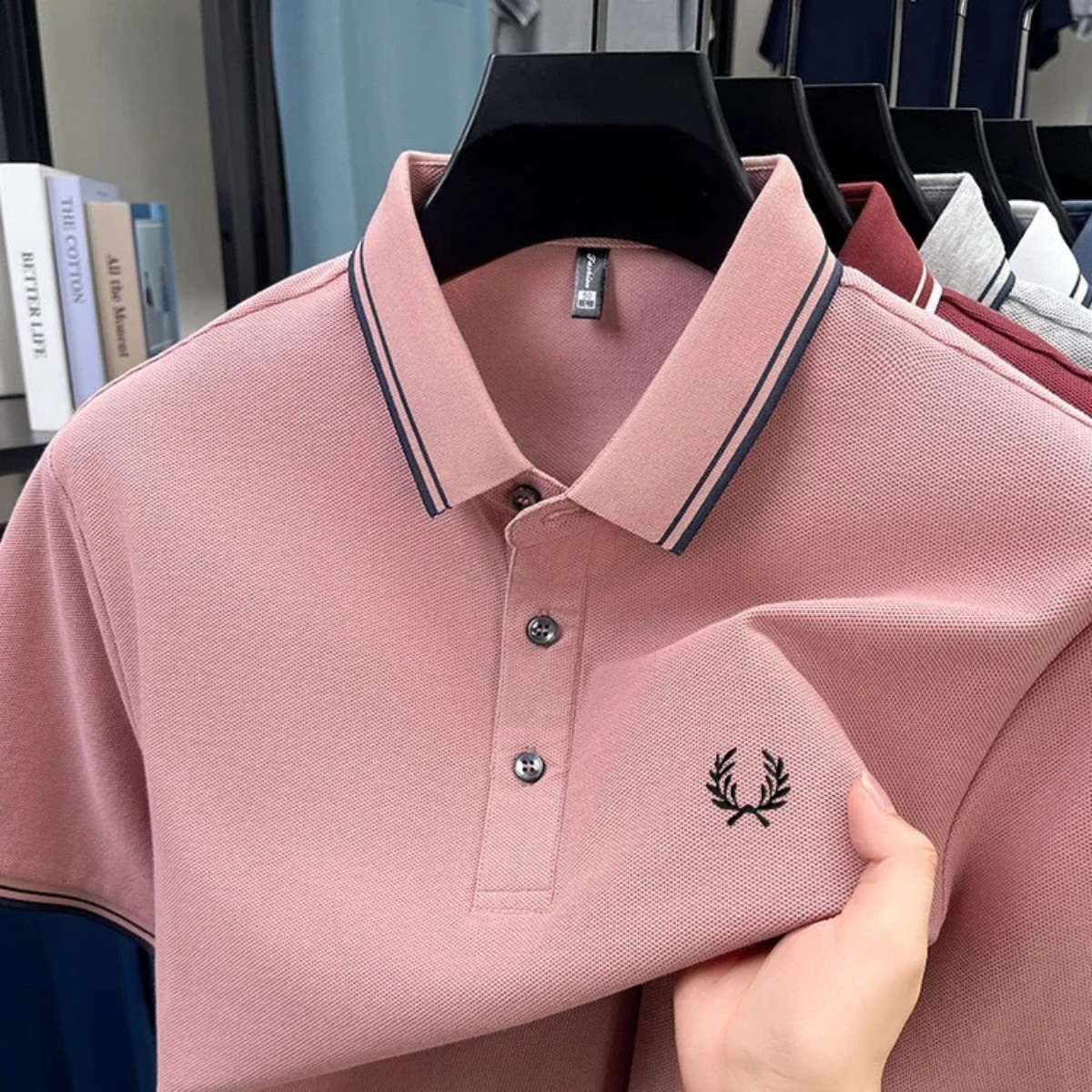 Men’s Elegant Cotton Polo Shirt