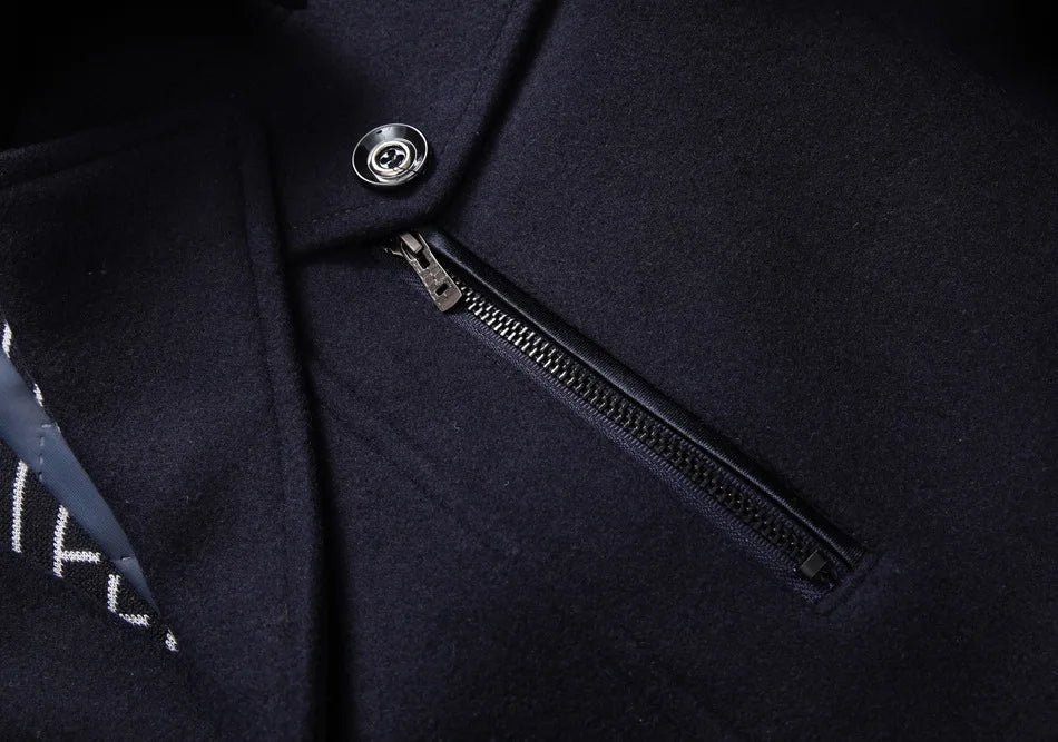 The Peebles Men's Structured Mid Length Winter Coat