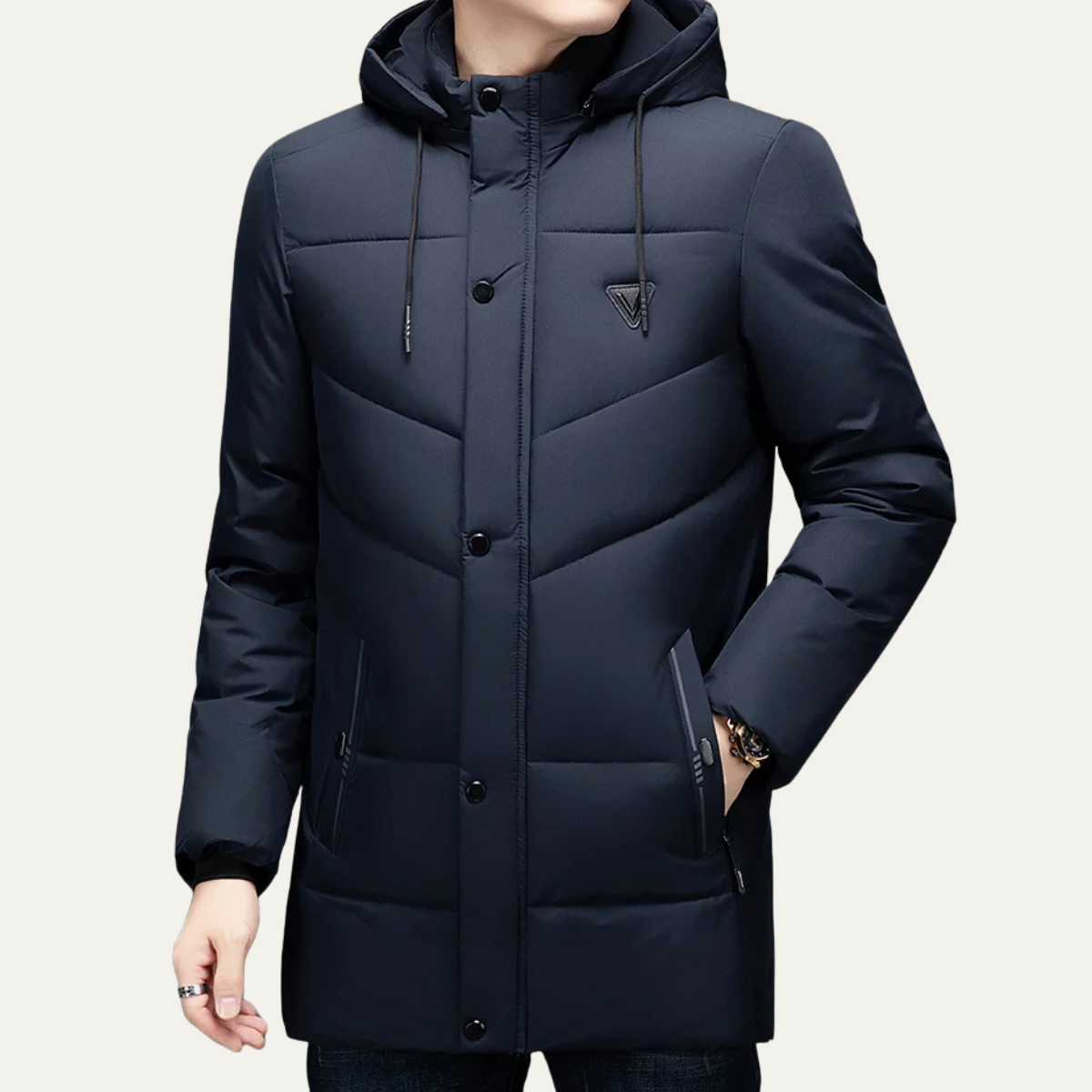 Men’s Insulated Hooded Puffer Jacket