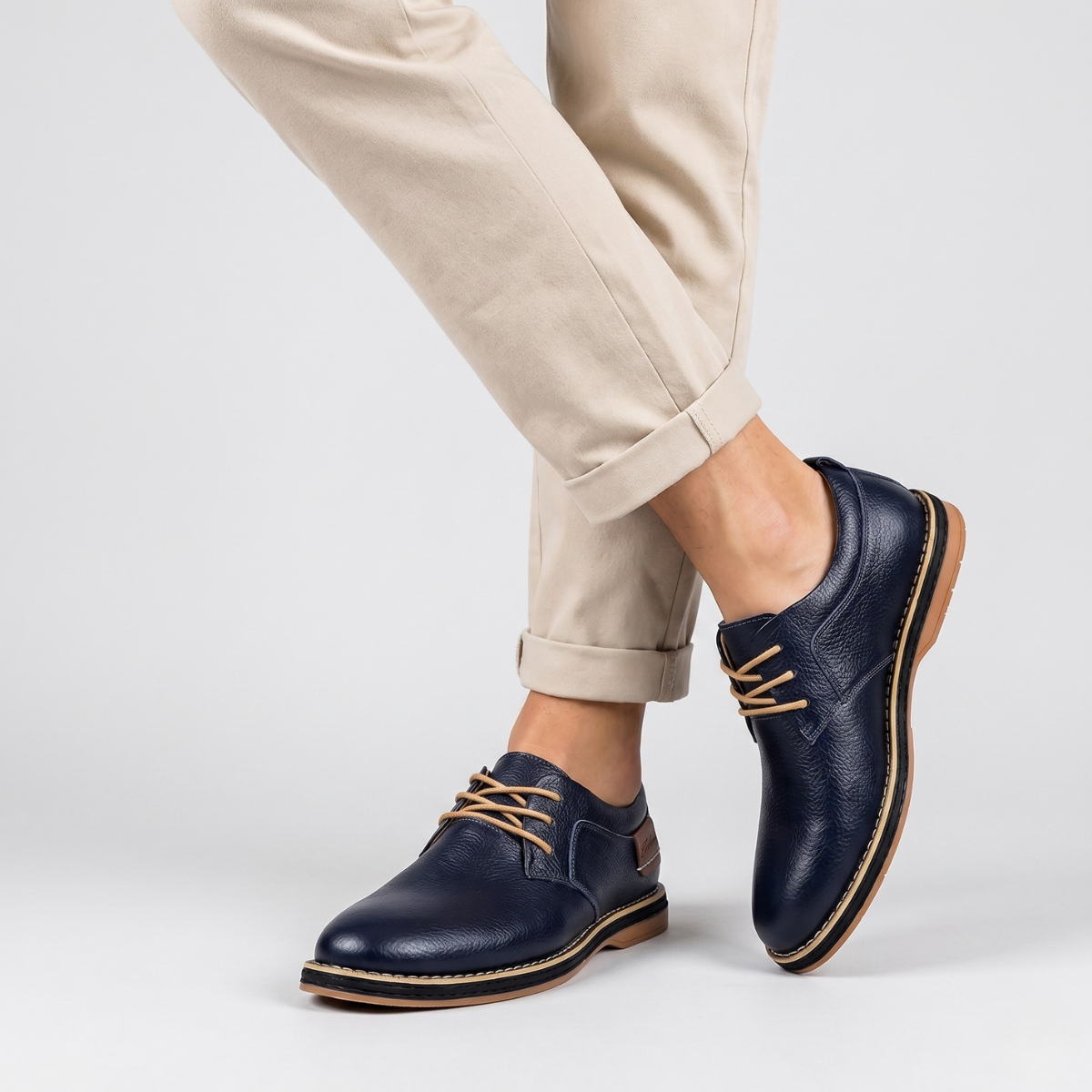The Sandbanks Men's Elegant Lace Up Dress Shoes