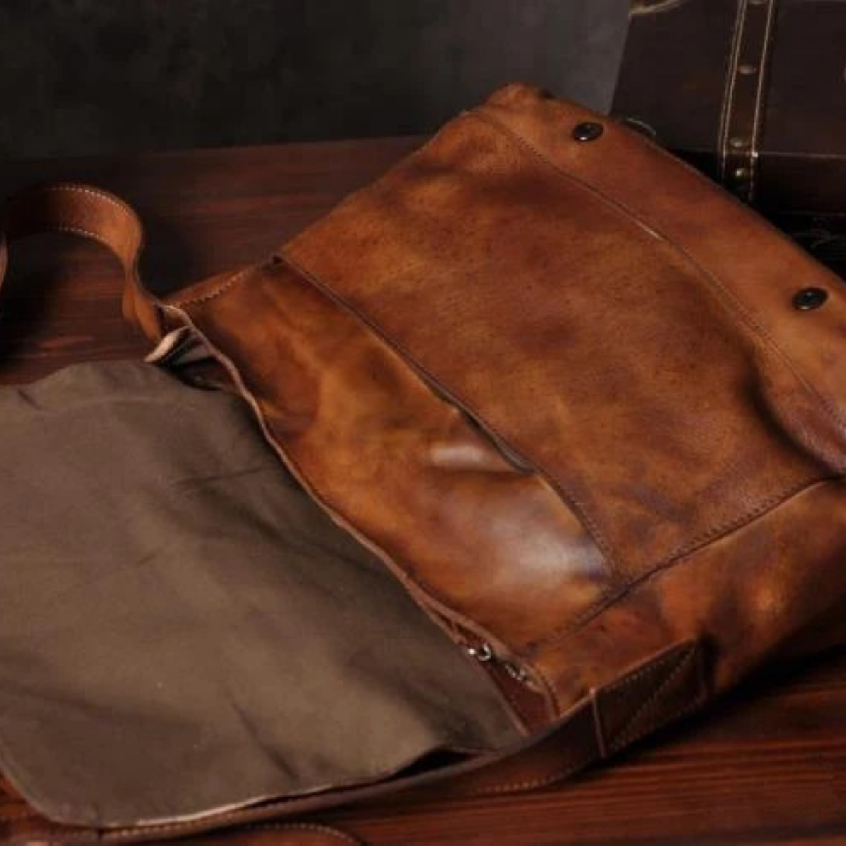 Men’s Vintage Crossbody Shoulder Bag