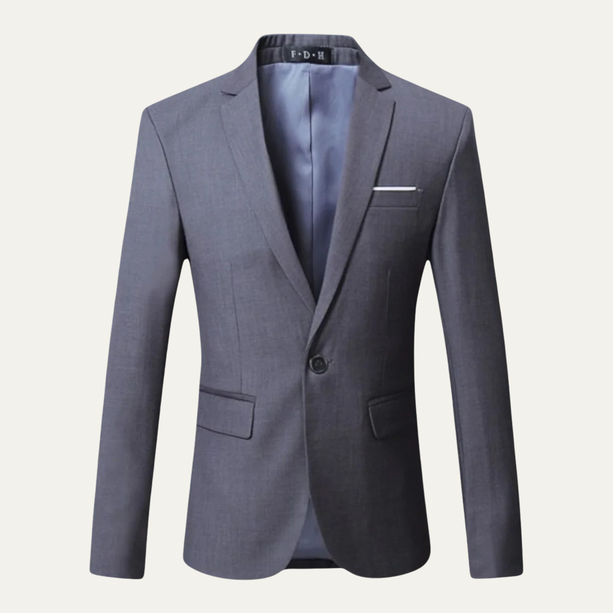 The Hanover Men’s Classic Single-Breasted Suit Jacket
