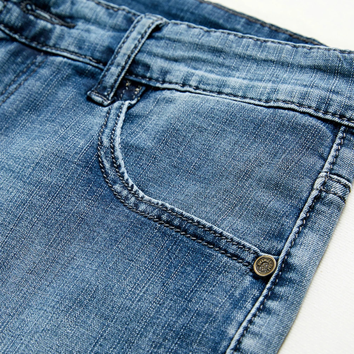 The Cortona Men’s Straight Fit Casual Denim Shorts