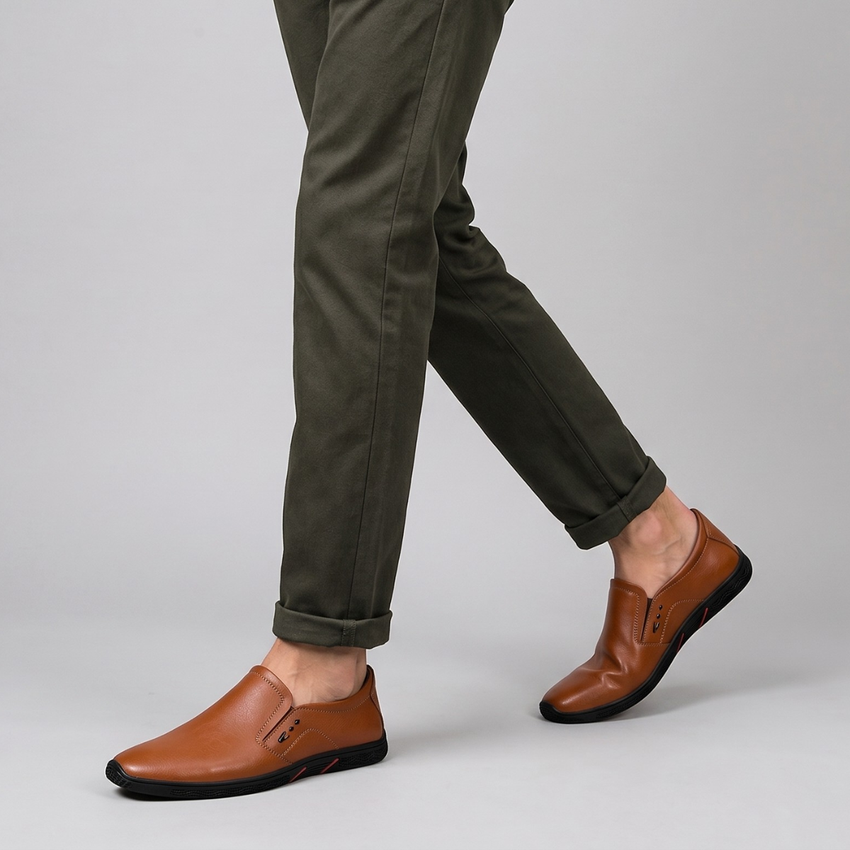 The Portsmouth Men’s Mocassin Slip On Casual Dress Shoes