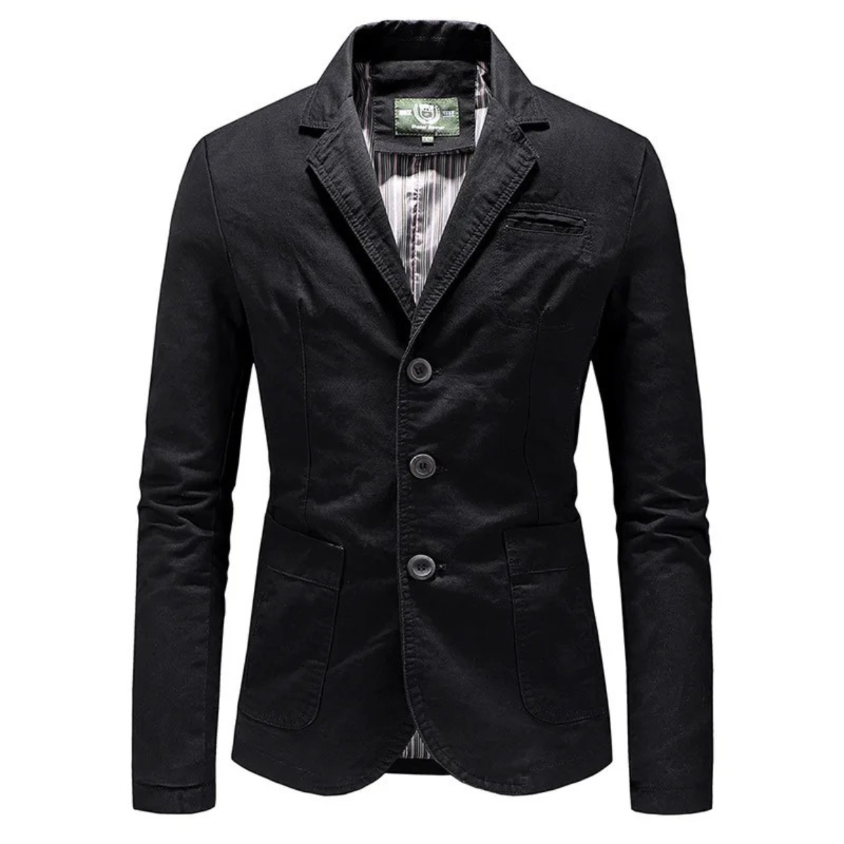 The Dolomiti Men’s Slim Fit Casual Cotton Blazer Suit