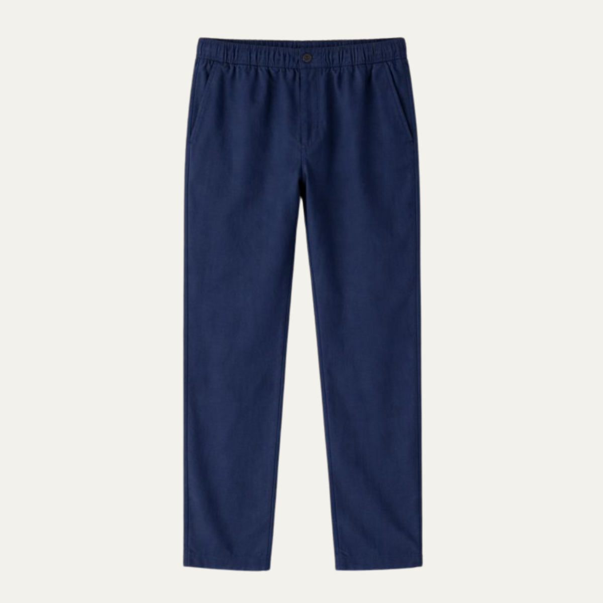 The Trastevere Men’s Casual Lightweight Elastic Linen Trousers