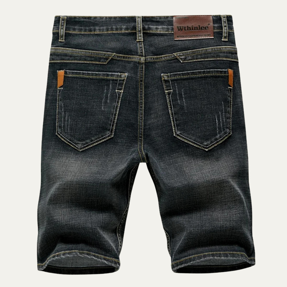 The San Gimignano Men’s Straight Fit Trendy Denim Shorts