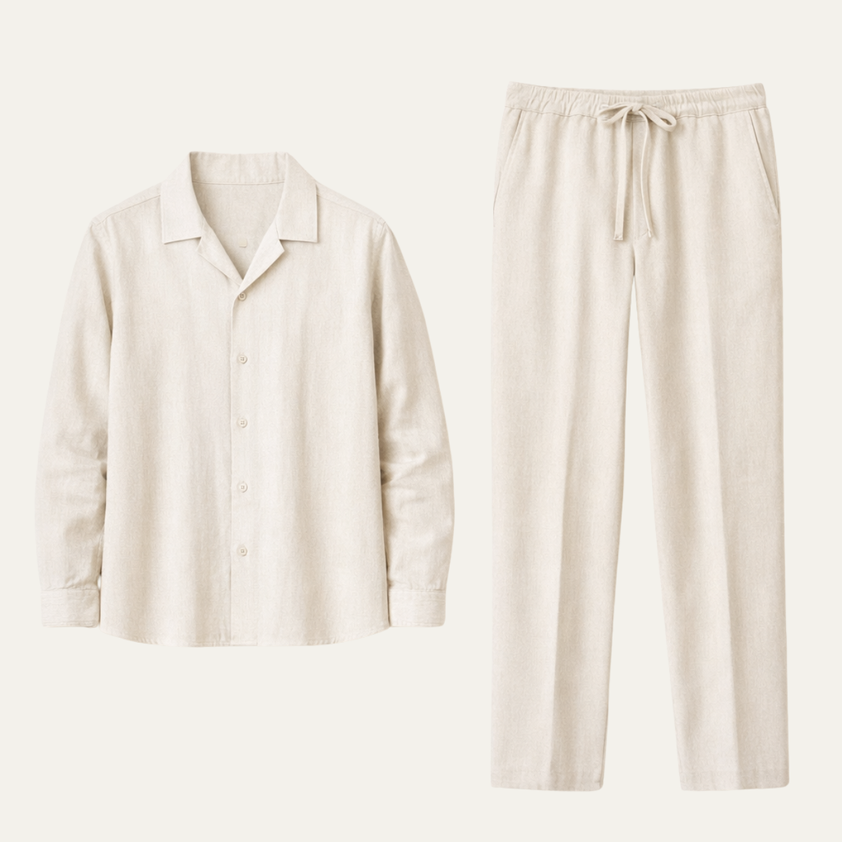 The Tortona Men's Knit Top and Trousers Set