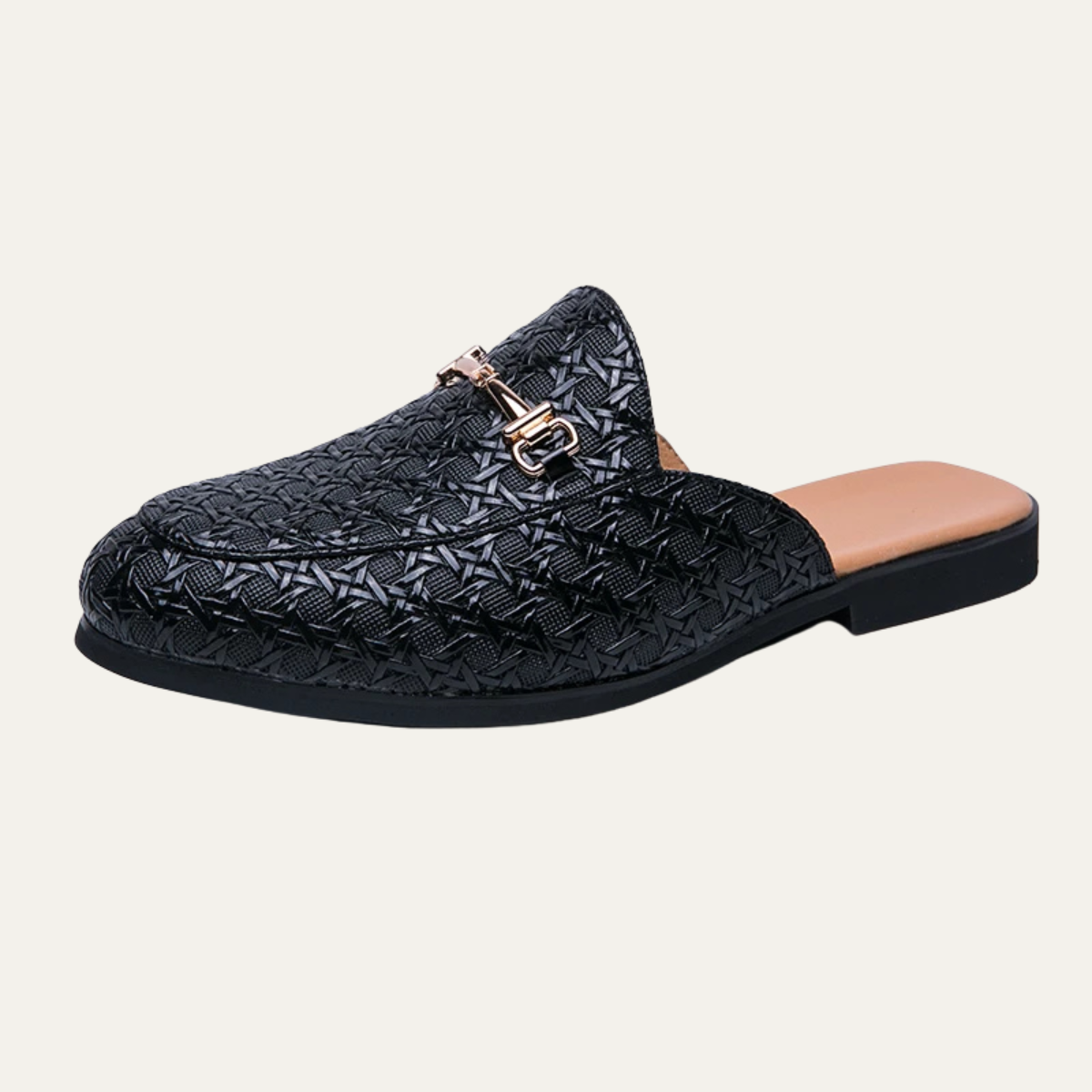 The Cernobbio Men’s Slip On Casual Leather Mule Loafers
