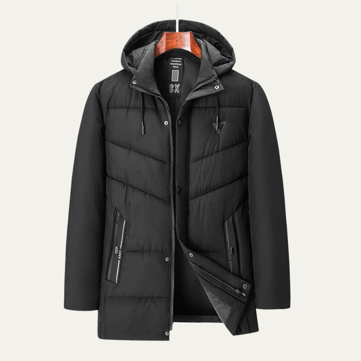Men’s Insulated Hooded Puffer Jacket