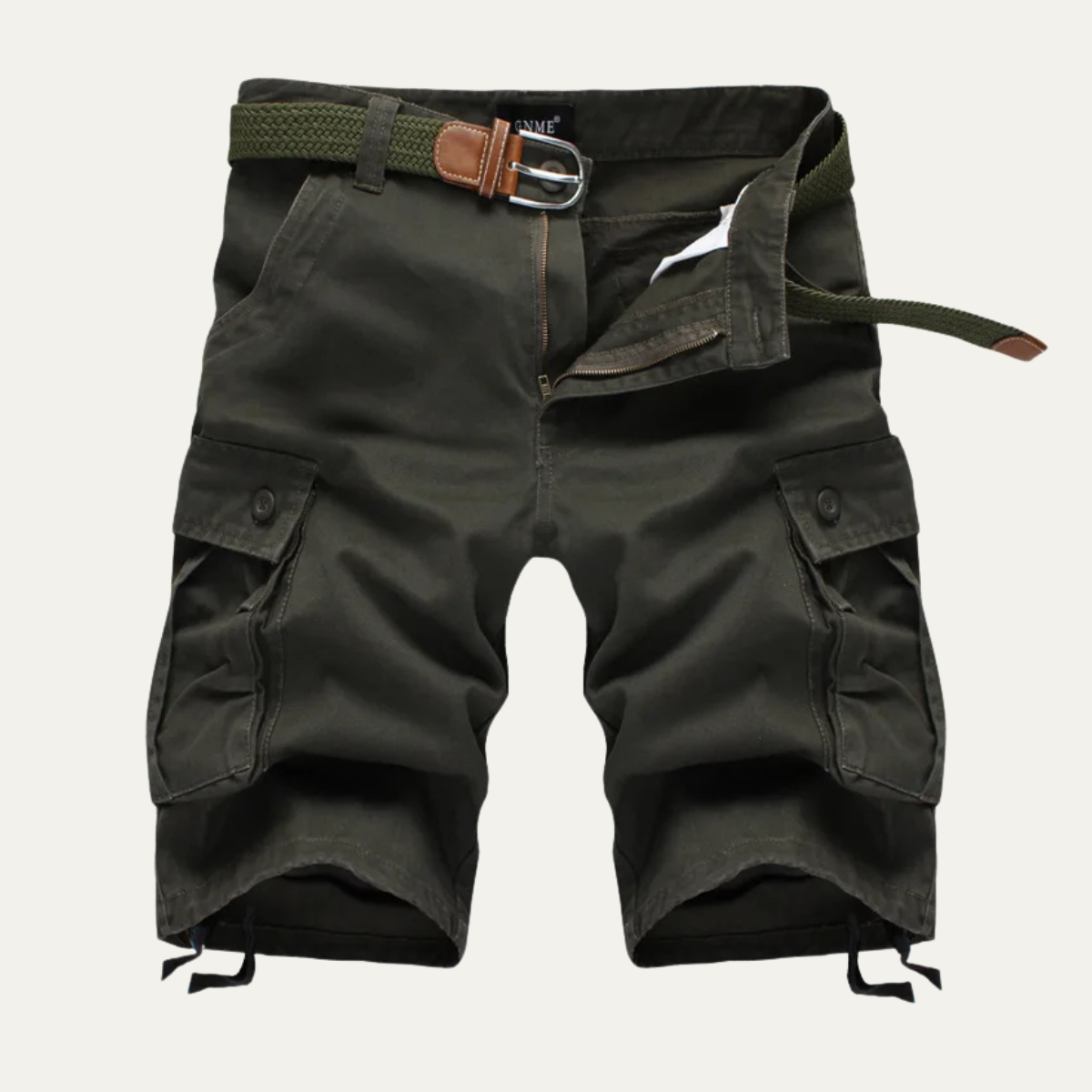 The Amalfi Men’s Casual Utility Relaxed Fit Cargo Shorts