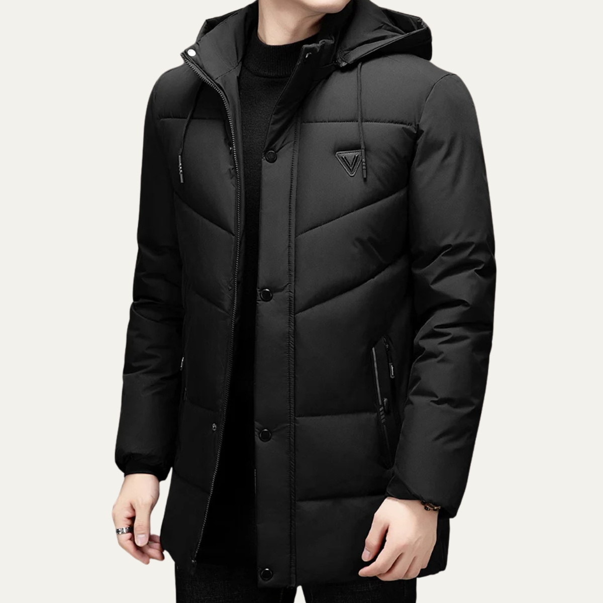 Men’s Insulated Hooded Puffer Jacket