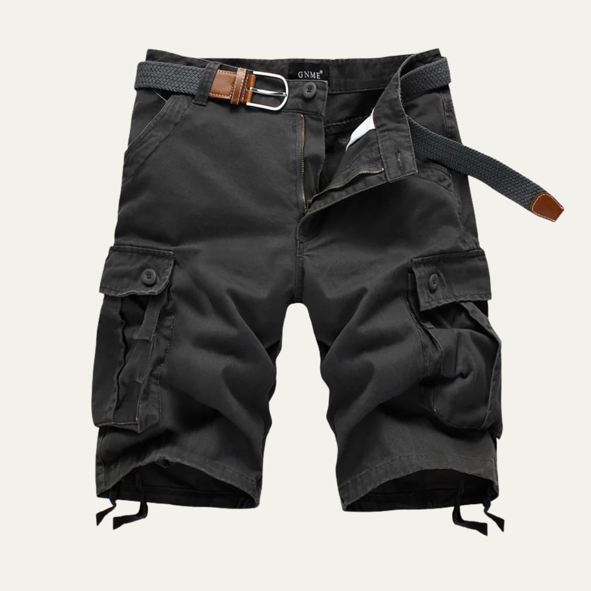 The Amalfi Men’s Casual Utility Relaxed Fit Cargo Shorts