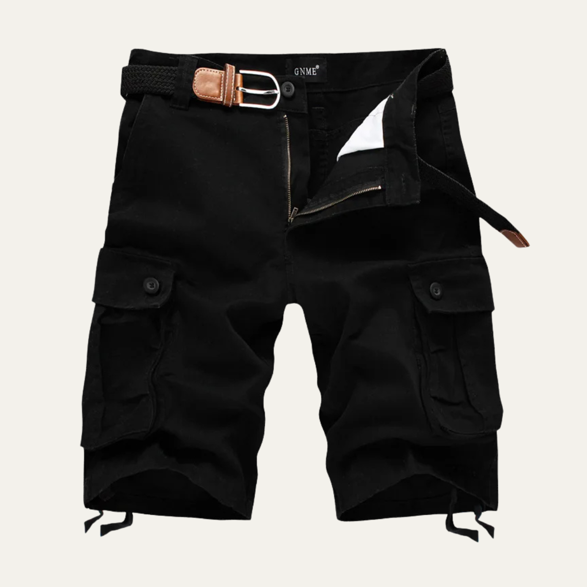 The Amalfi Men’s Casual Utility Relaxed Fit Cargo Shorts