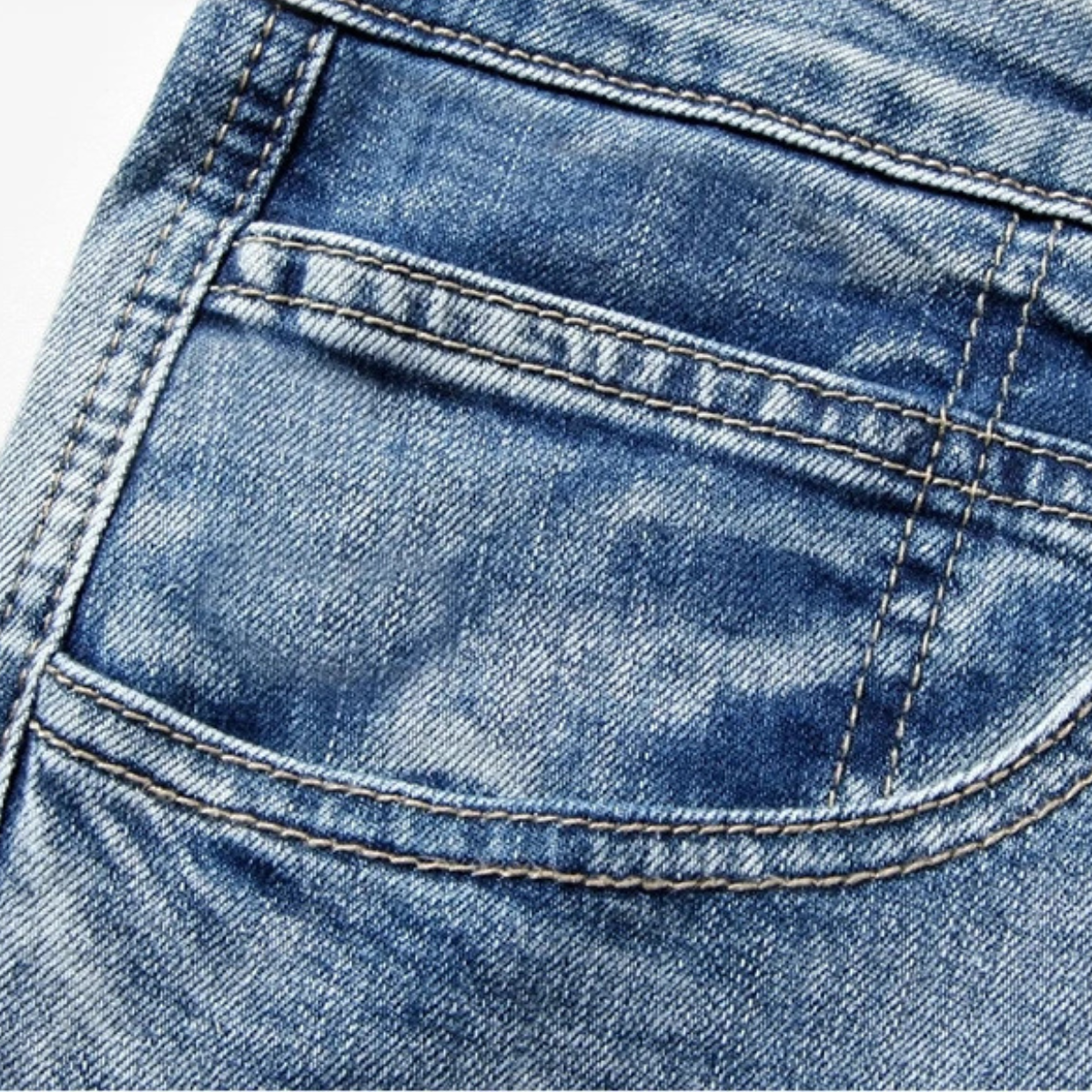 The Montalcino  Men’s Slim Fit Multi Pocket Men’s Denim Cargo Jeans
