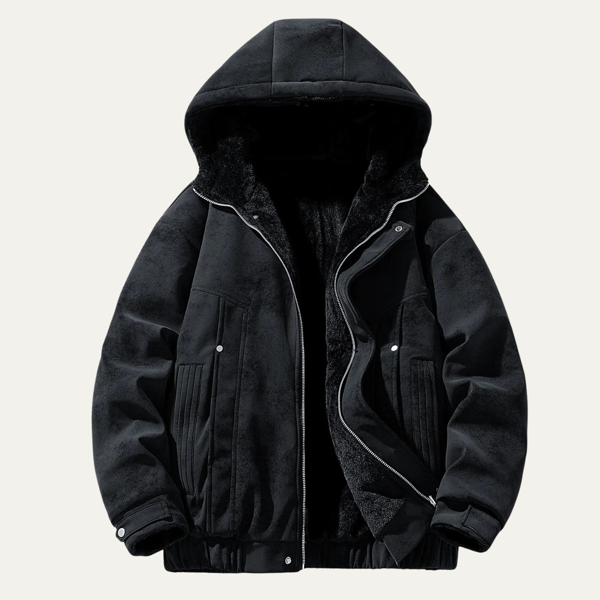 The Tavistock Men's Hooded Fleece Lined Jacket