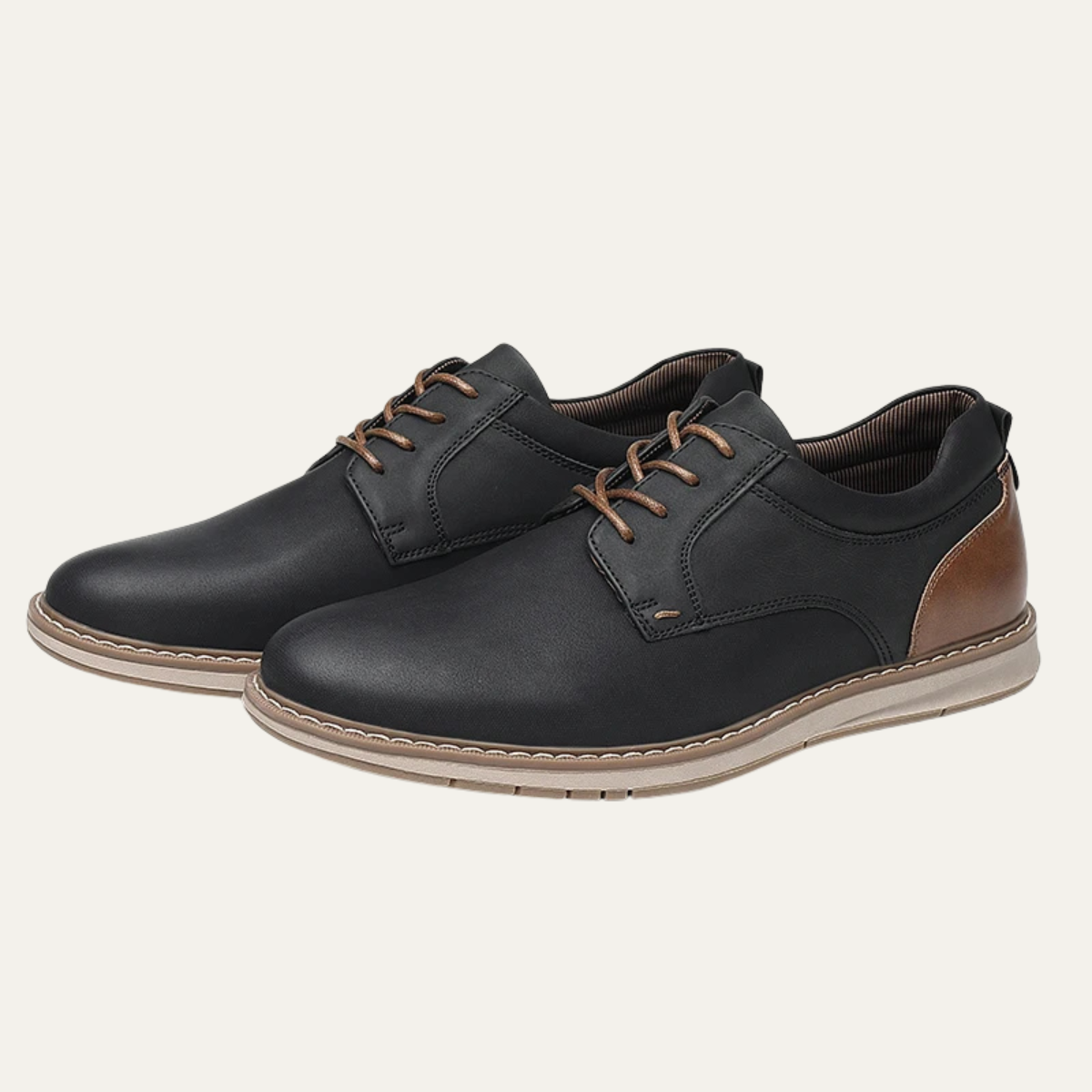 The Greenridge Men’s Trendy Two Tone Oxford Trainers