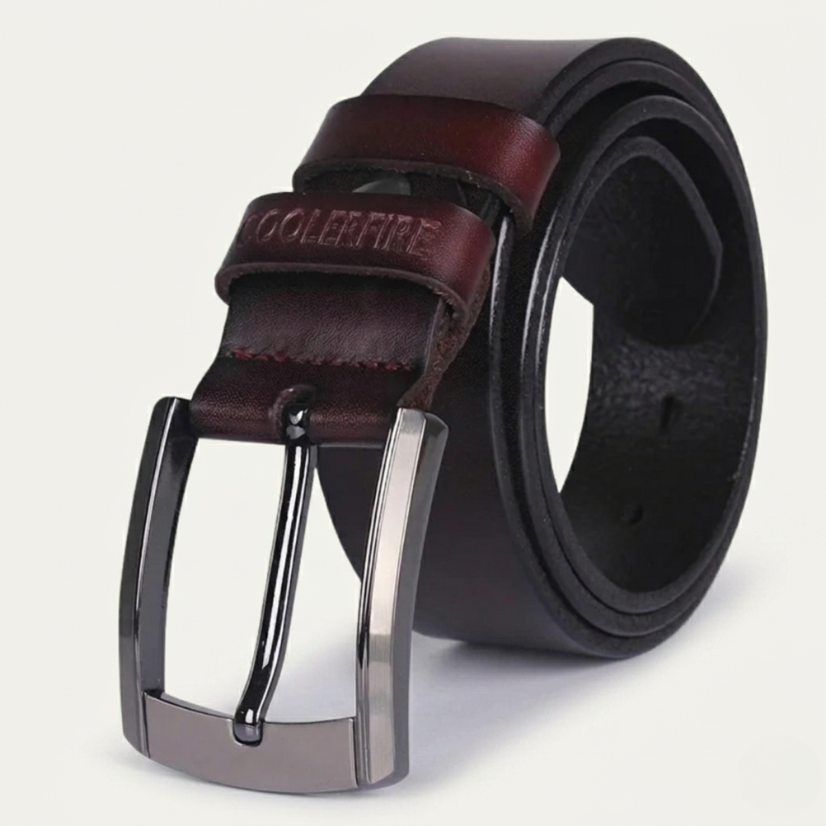 Men’s Casual Belt with Metal Pin Buckle