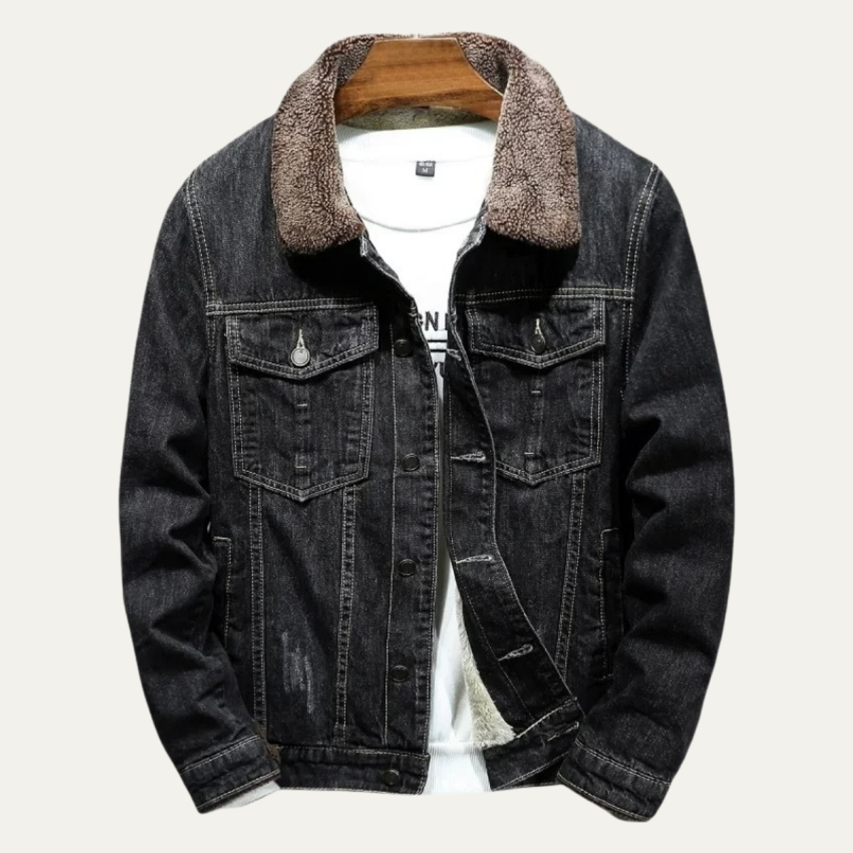 Kilmarnock Men's Denim Jacket with Fleece Lining