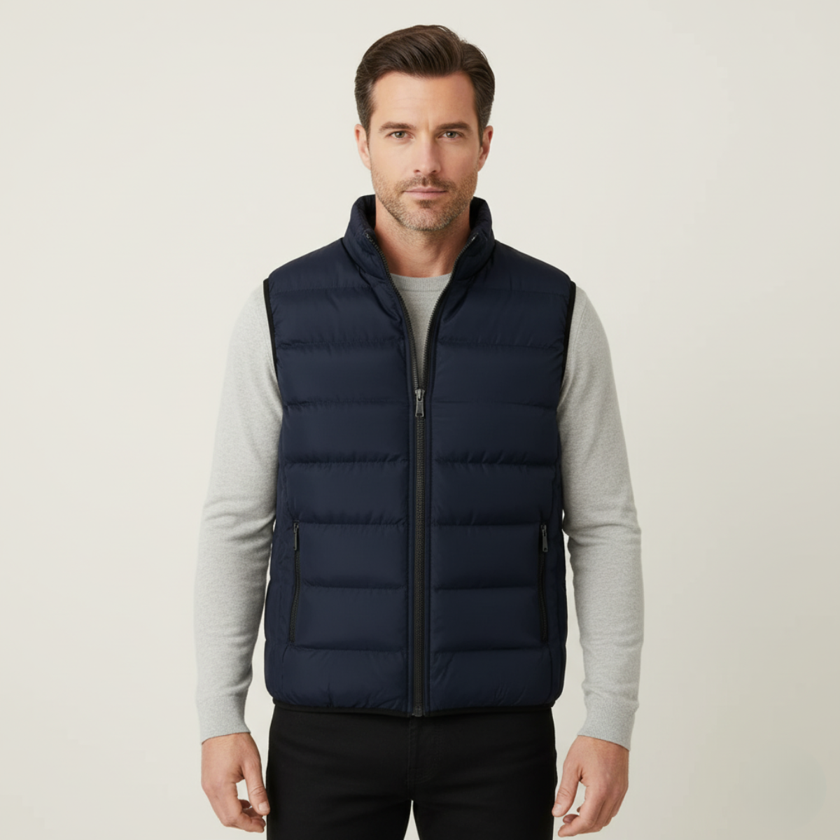 Chiron Men's Premium Quilted Puffer Vest - 2026 Edition