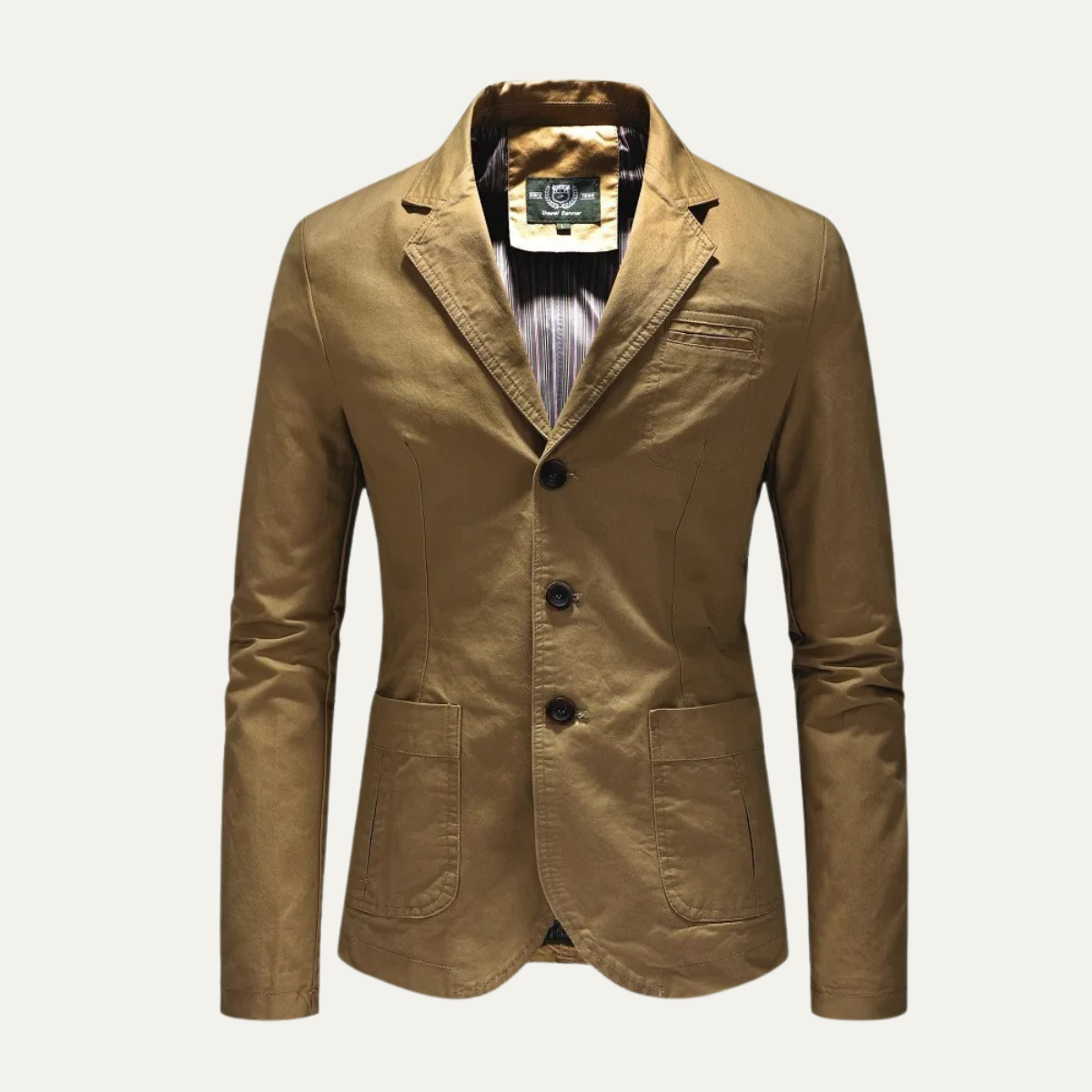 The Dolomiti Men’s Slim Fit Casual Cotton Blazer Suit