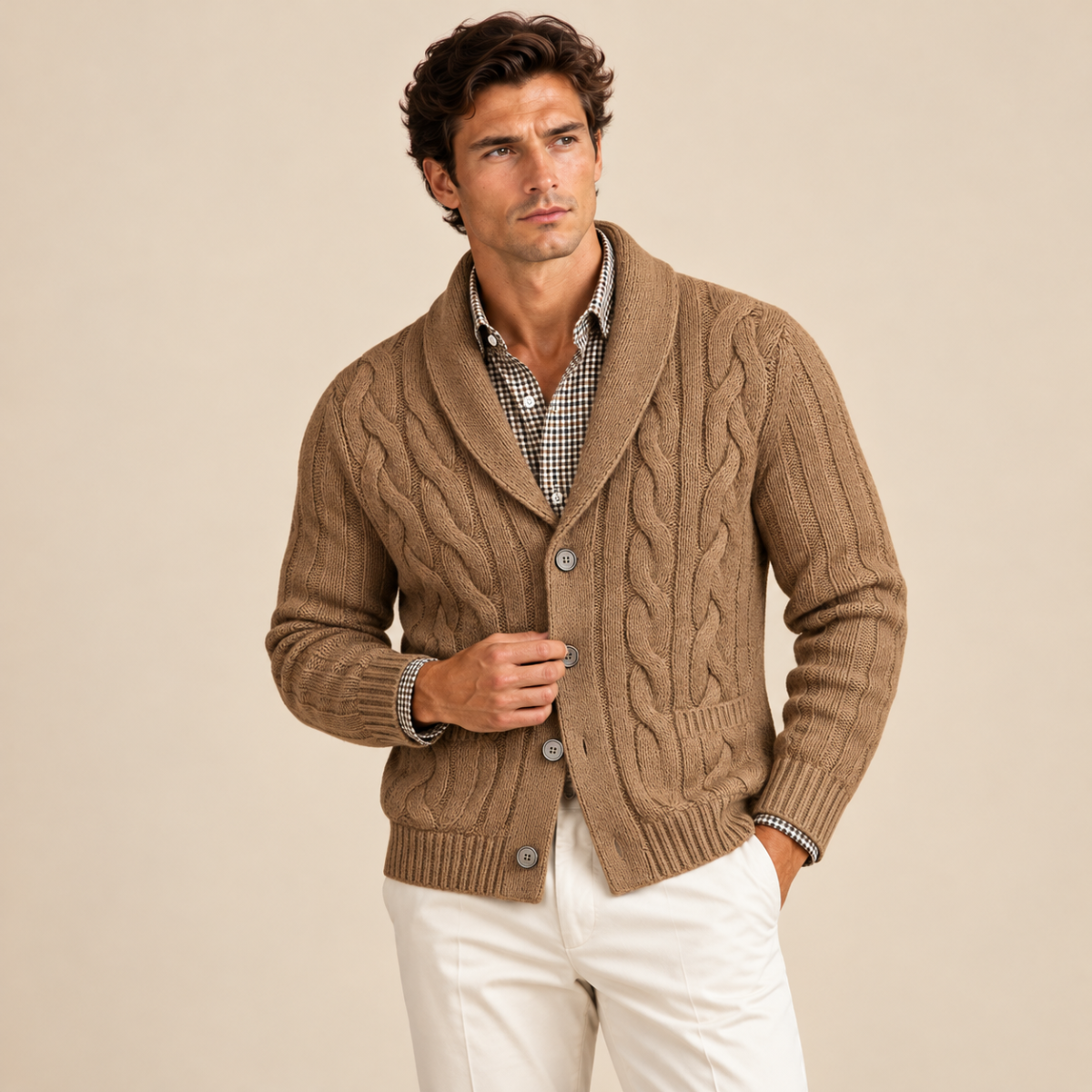 Kensington Men's Knitted Cardigan
