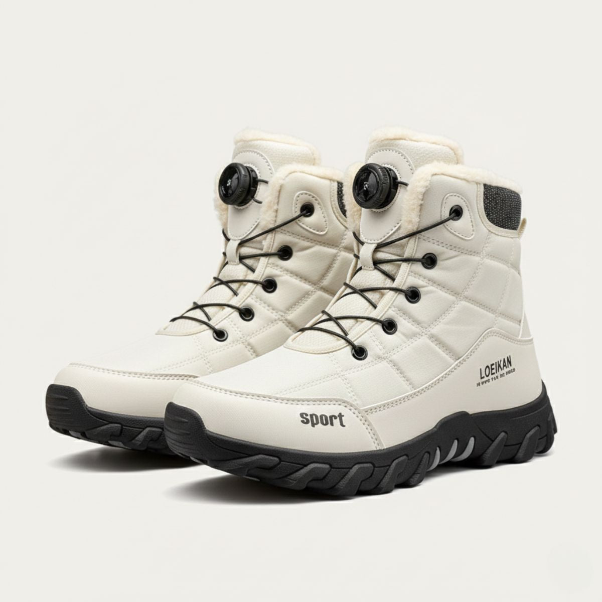 Northpark Men's Trendy Plush-Lined Winter Boots