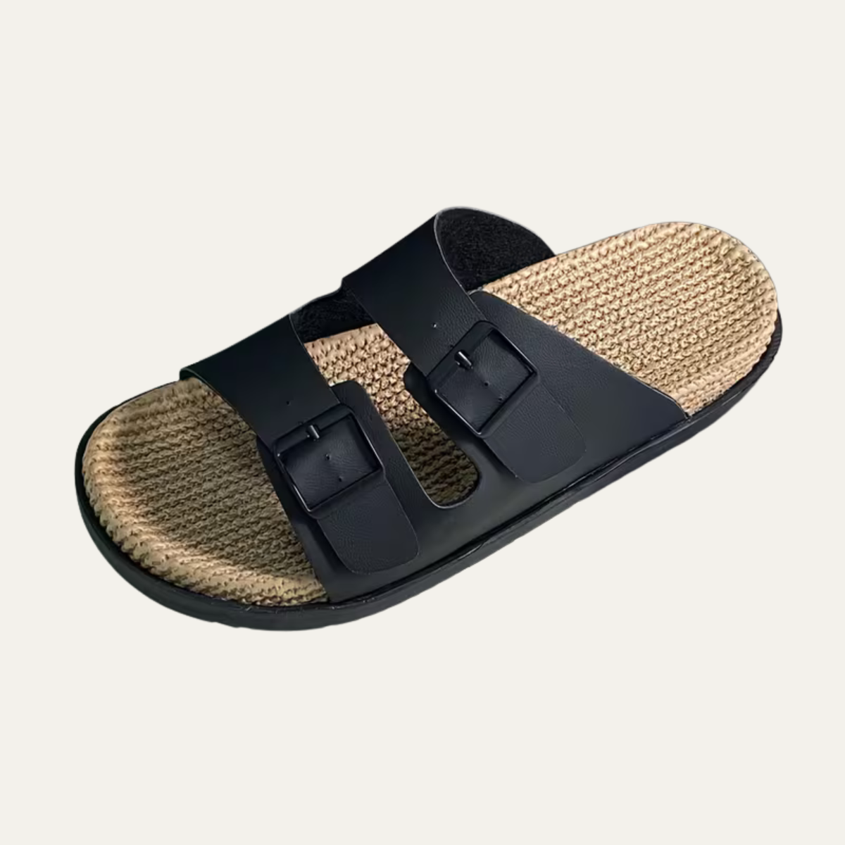 The Garda Men’s Classic Double Buckle Slip On Sandals