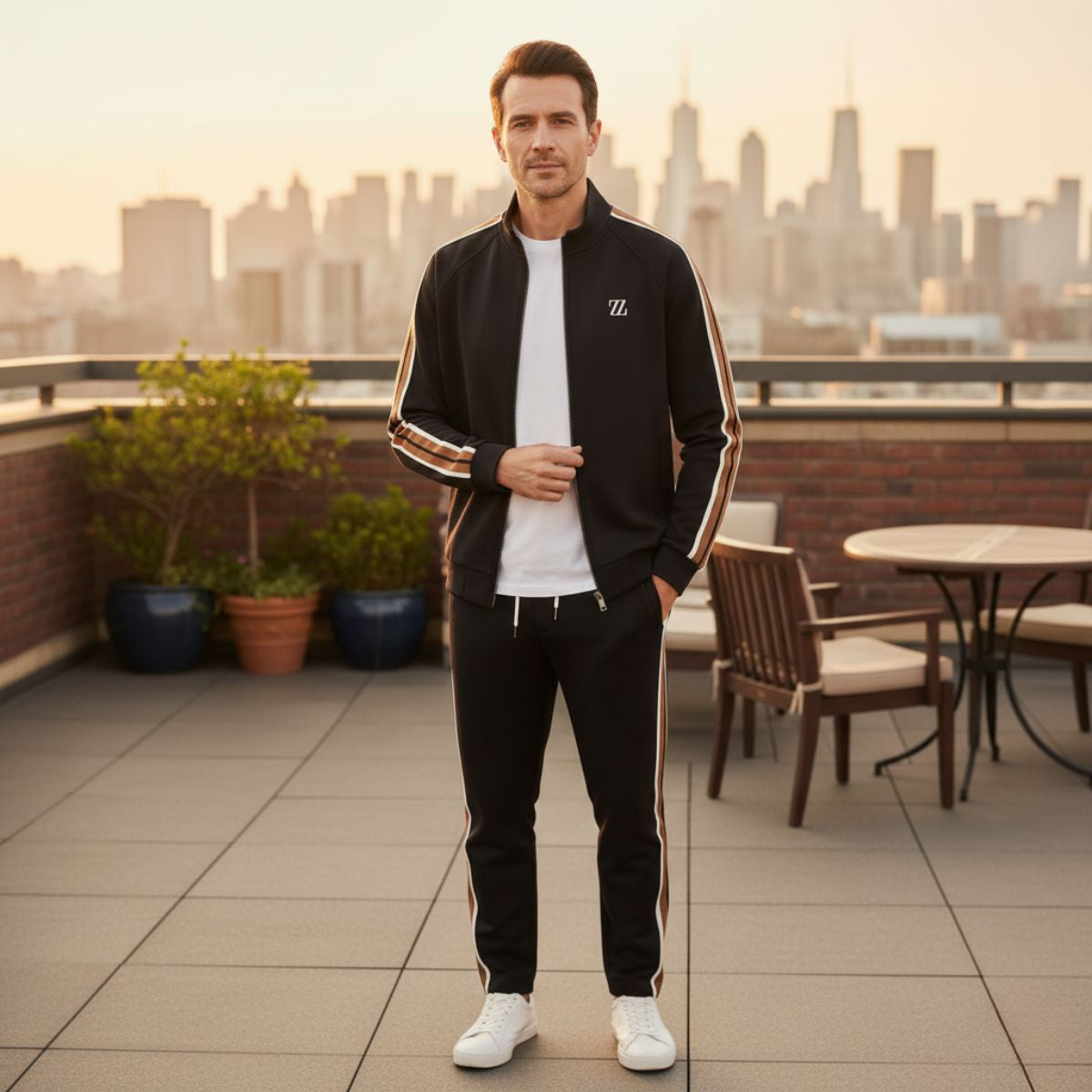 Zanzibar Men's Premium Hoodie and Joggers Set – 2026 Loungewear Collection