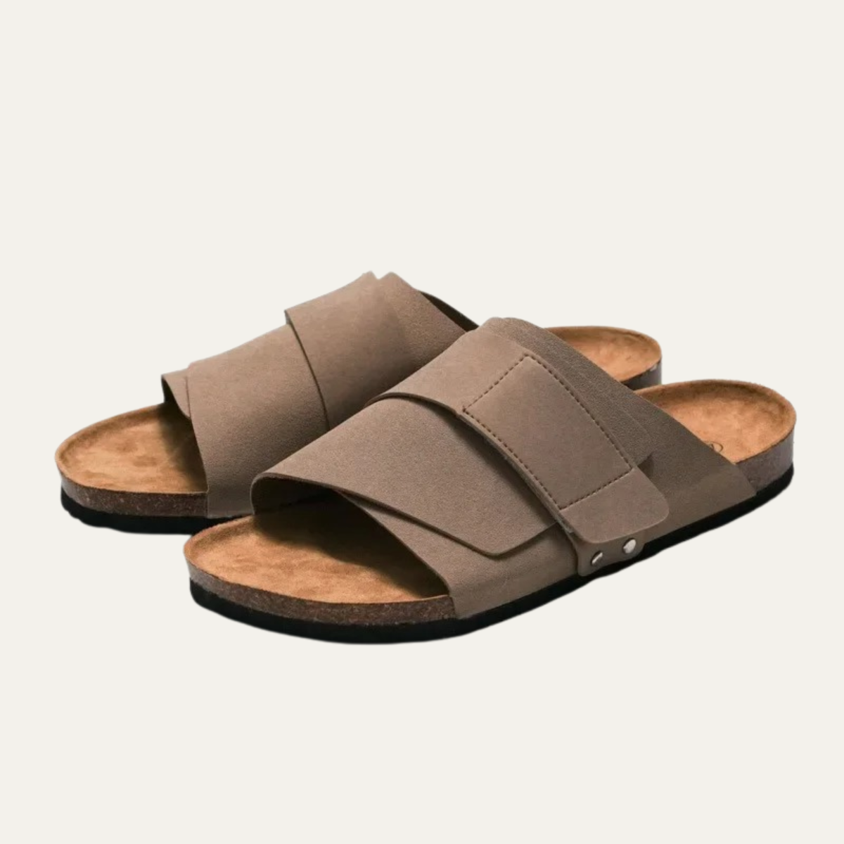 The Canterbury Men’s Cork Footbed Slide Sandals