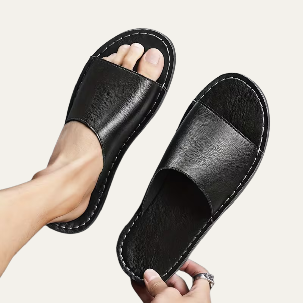 The Amalfi Men’s Lightweight Casual Slip On Sandals