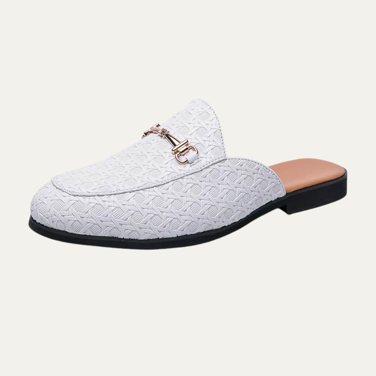 The Cernobbio Men’s Slip On Casual Leather Mule Loafers