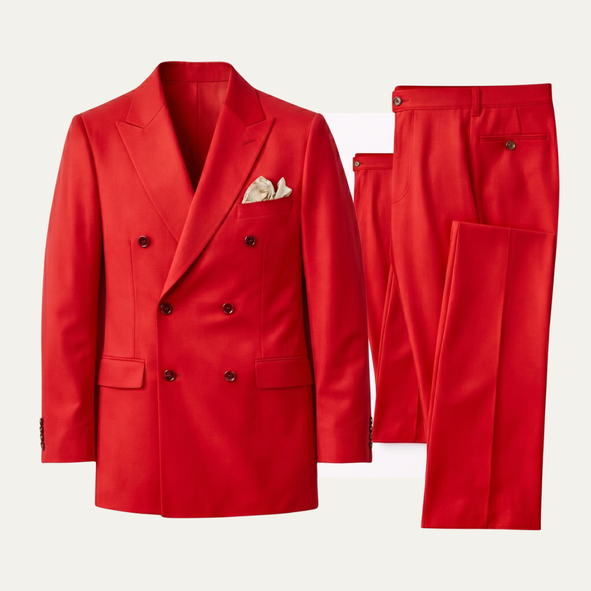 The Merano Men’s Double Breasted Suit – Elegant Formal Jacket and Trousers Set