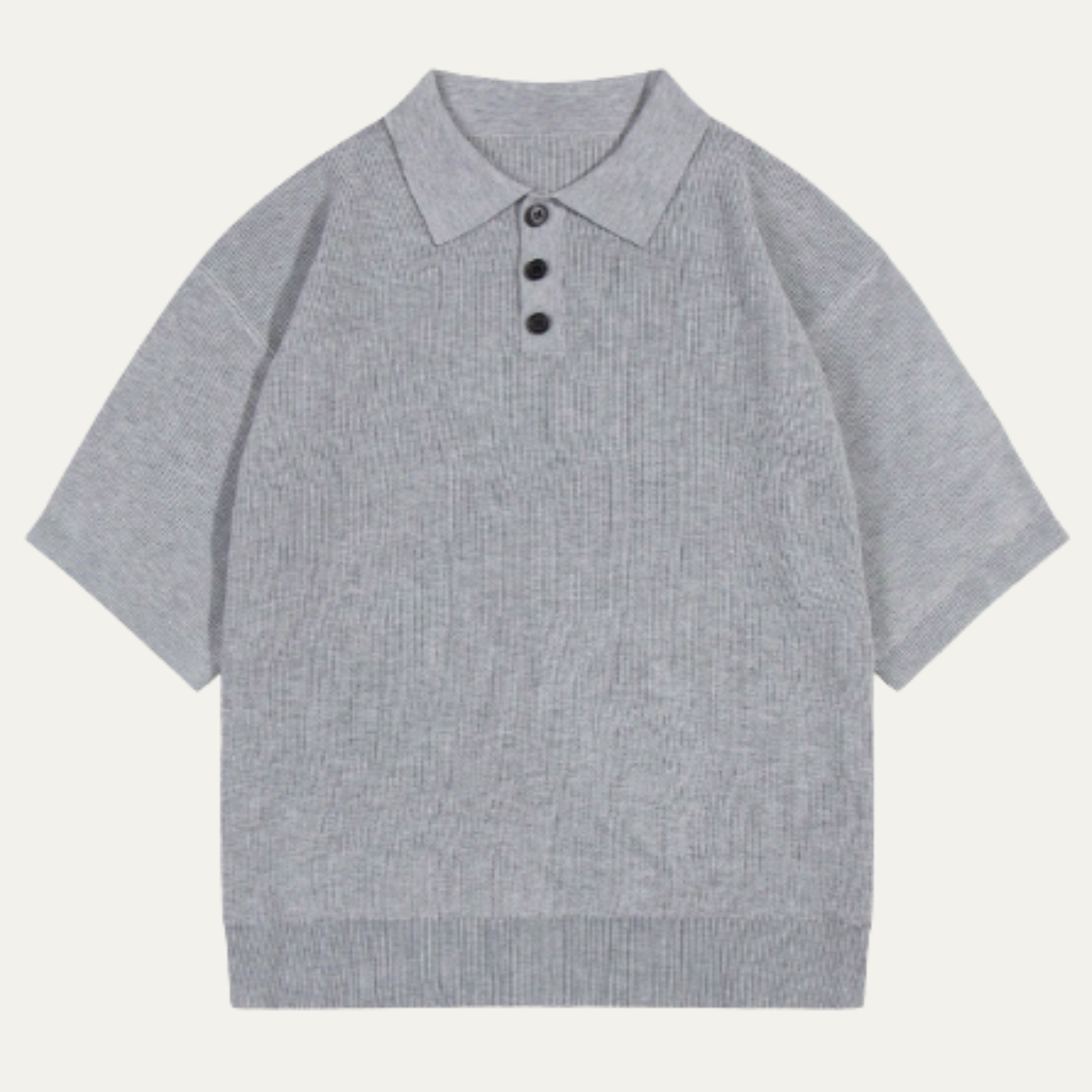 The Surry Hills Men’s Casual Solid Colour Knitted Polo Shirt