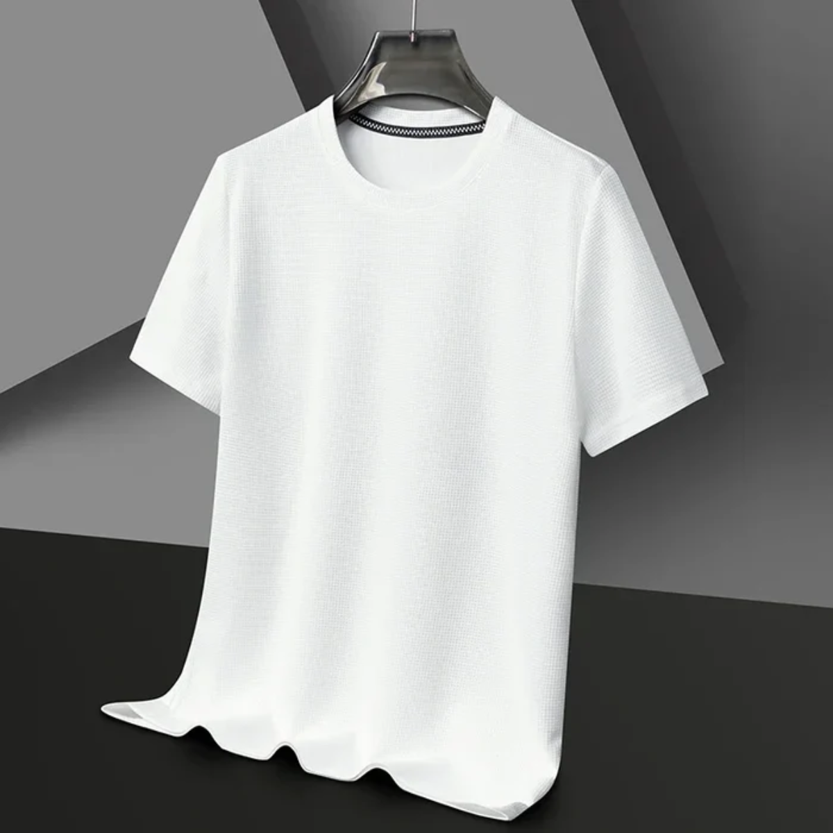 The Perugia Men’s Lightweight Textured Casual T Shirt