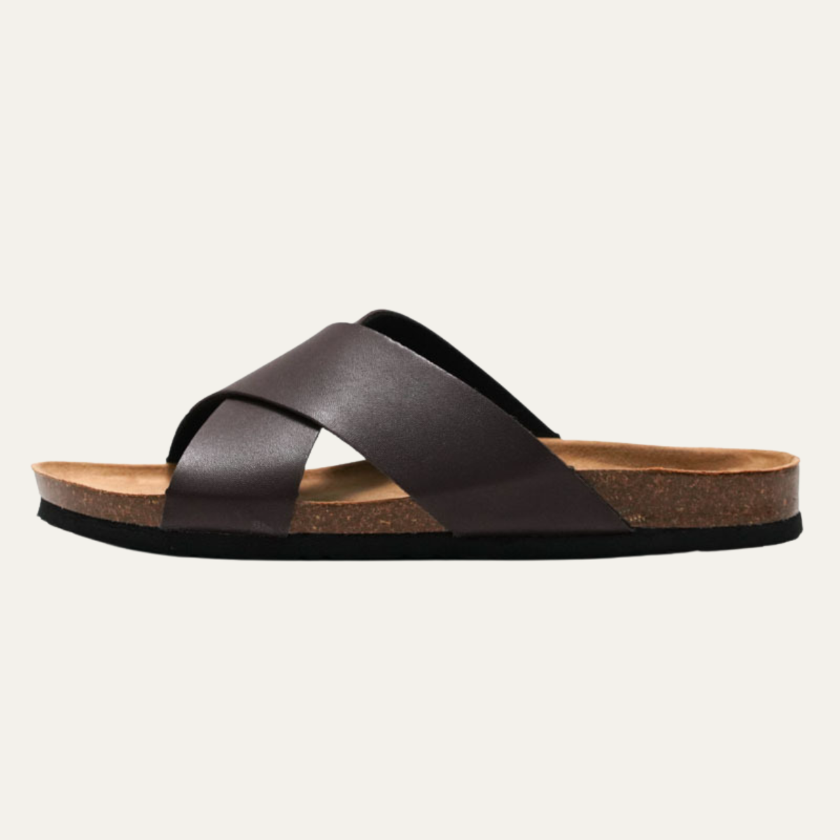 Men’s Classic Slide Leather Sandals