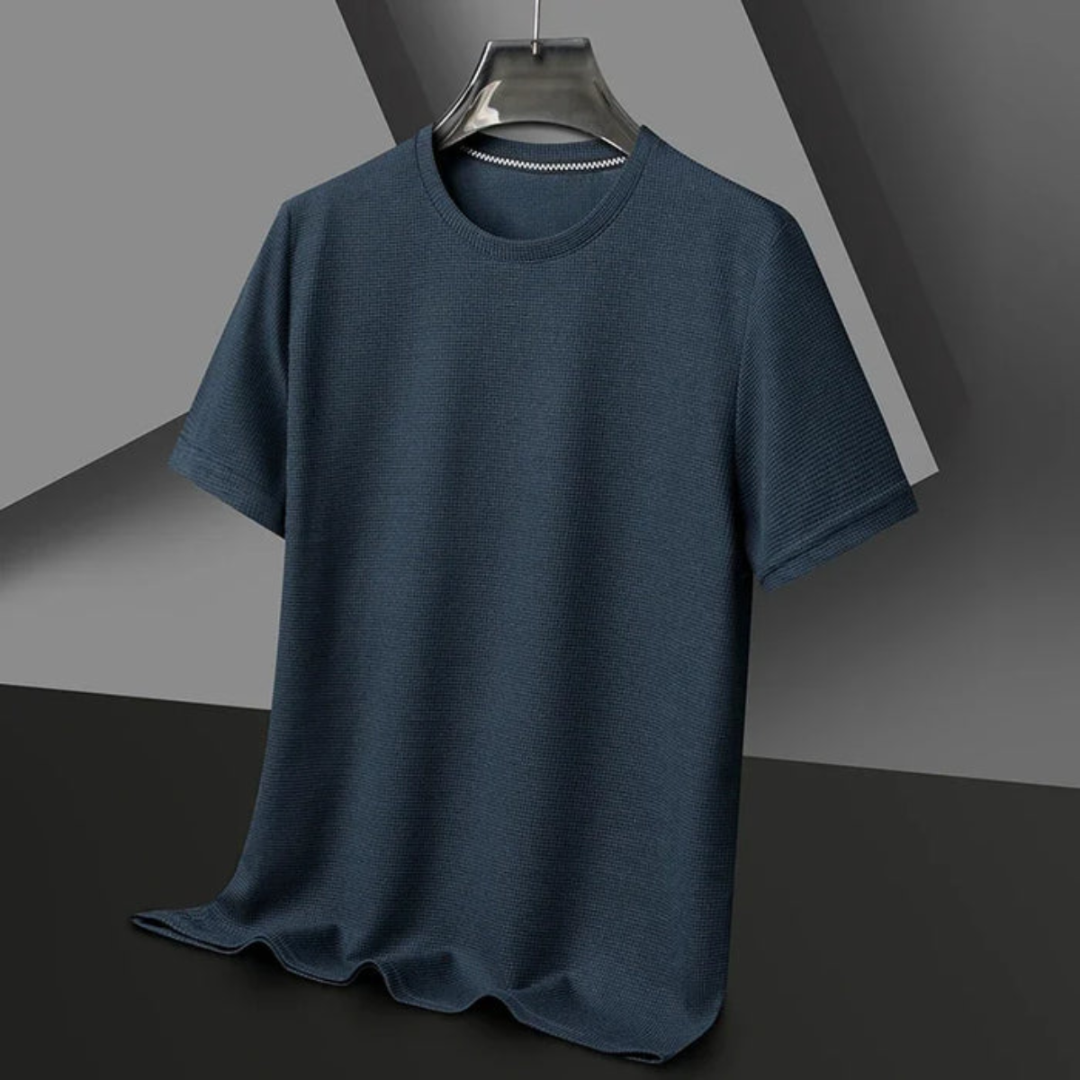 The Perugia Men’s Lightweight Textured Casual T Shirt