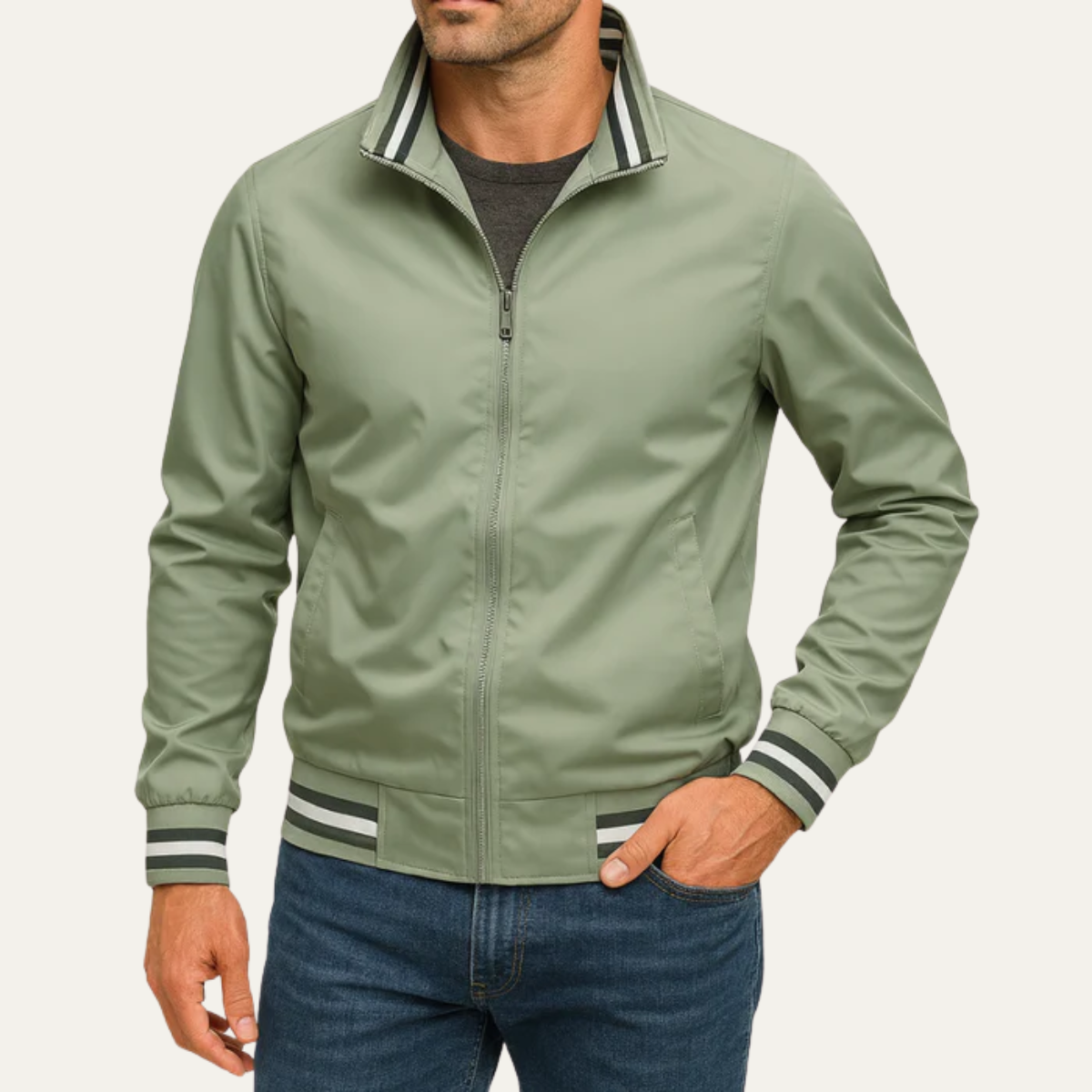 Men’s Casual Zip Jacket