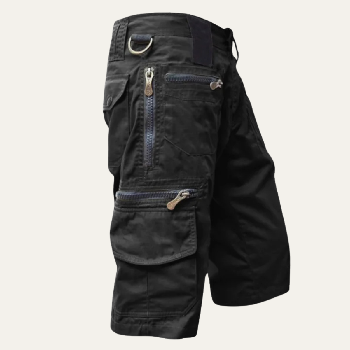 The Montepulciano Men’s Loose Fit Multi Pocket Casual Cargo Shorts