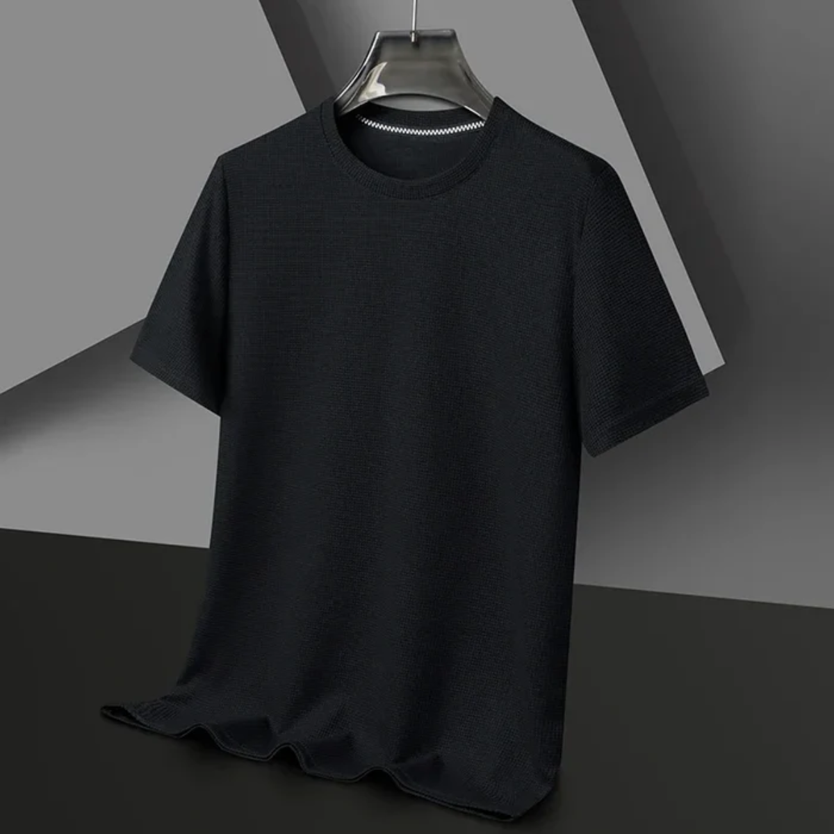 The Perugia Men’s Lightweight Textured Casual T Shirt