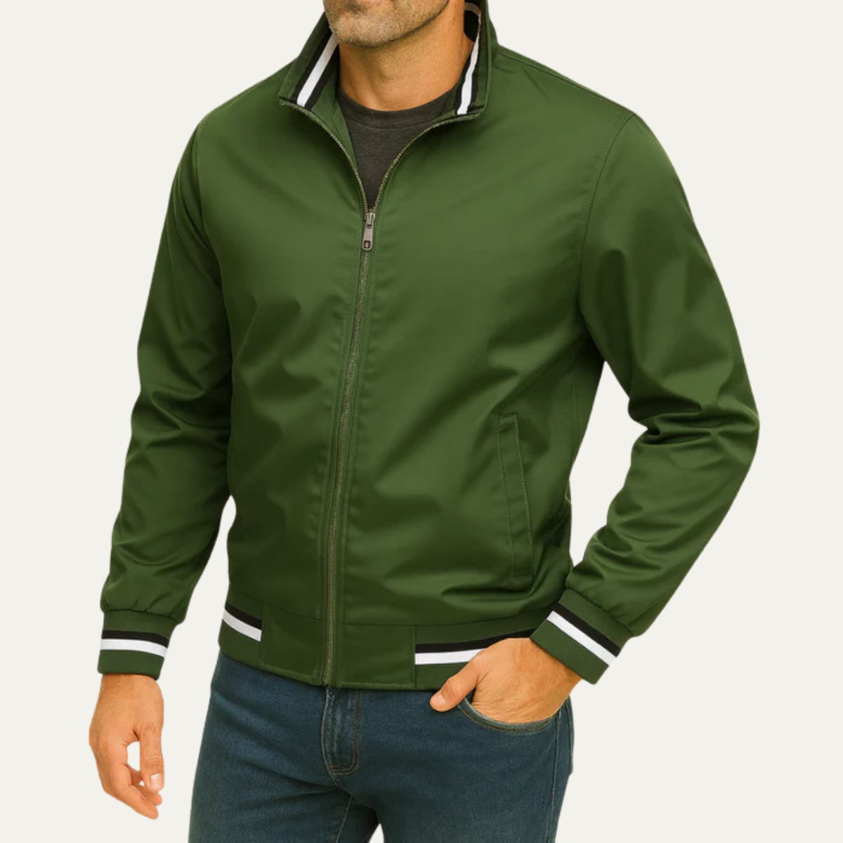 Men’s Casual Zip Jacket