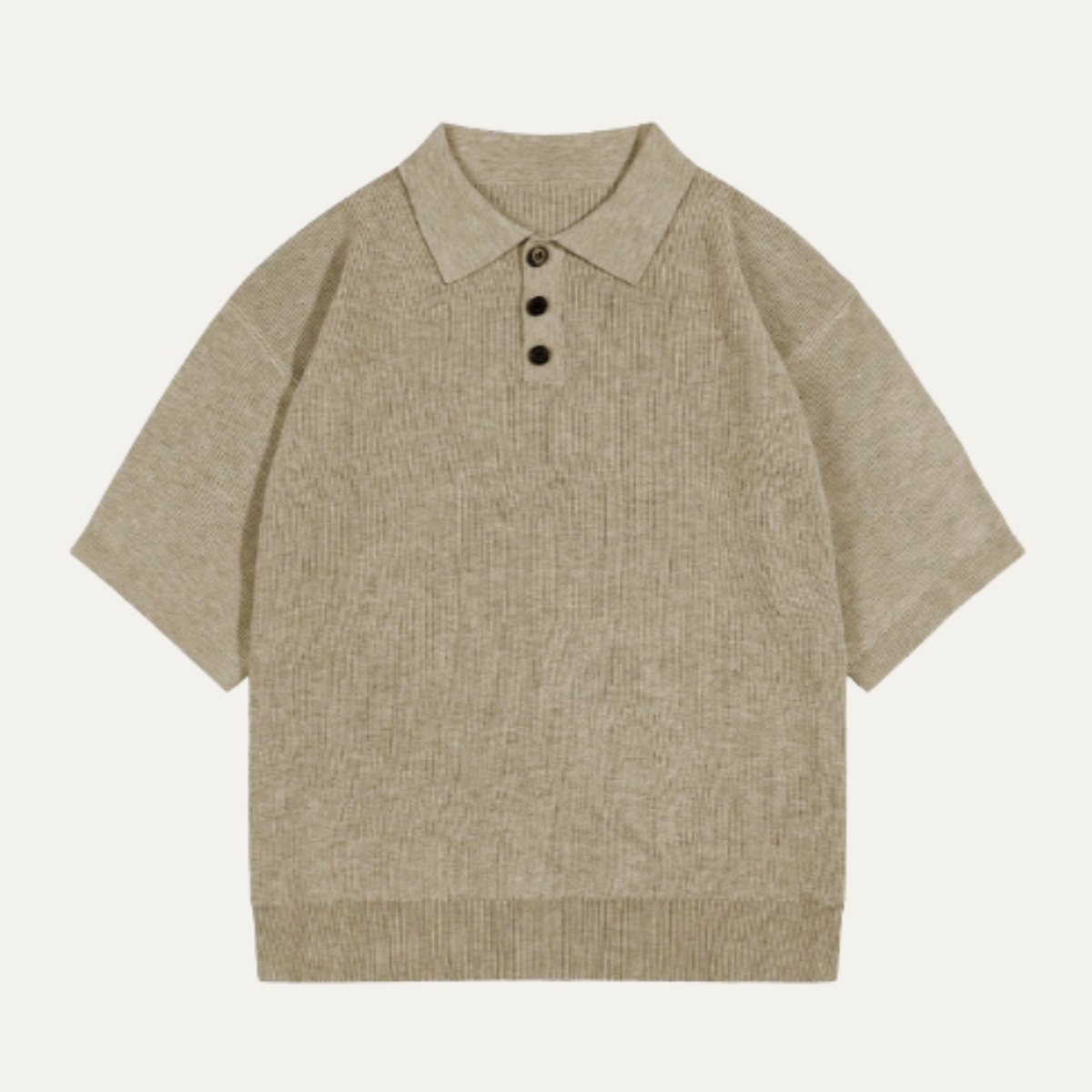The Surry Hills Men’s Casual Solid Colour Knitted Polo Shirt