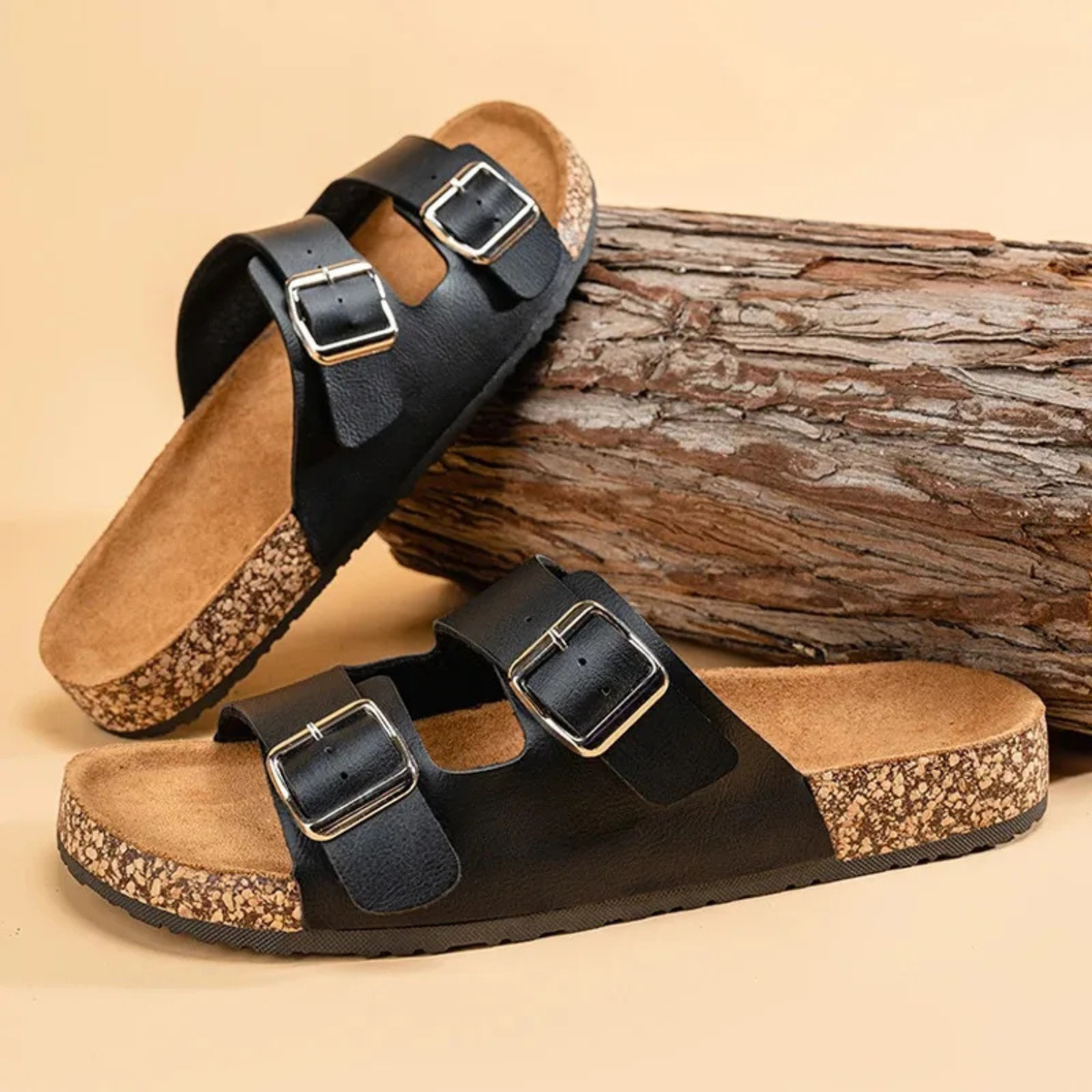 Men’s Buckle Strap Sandals