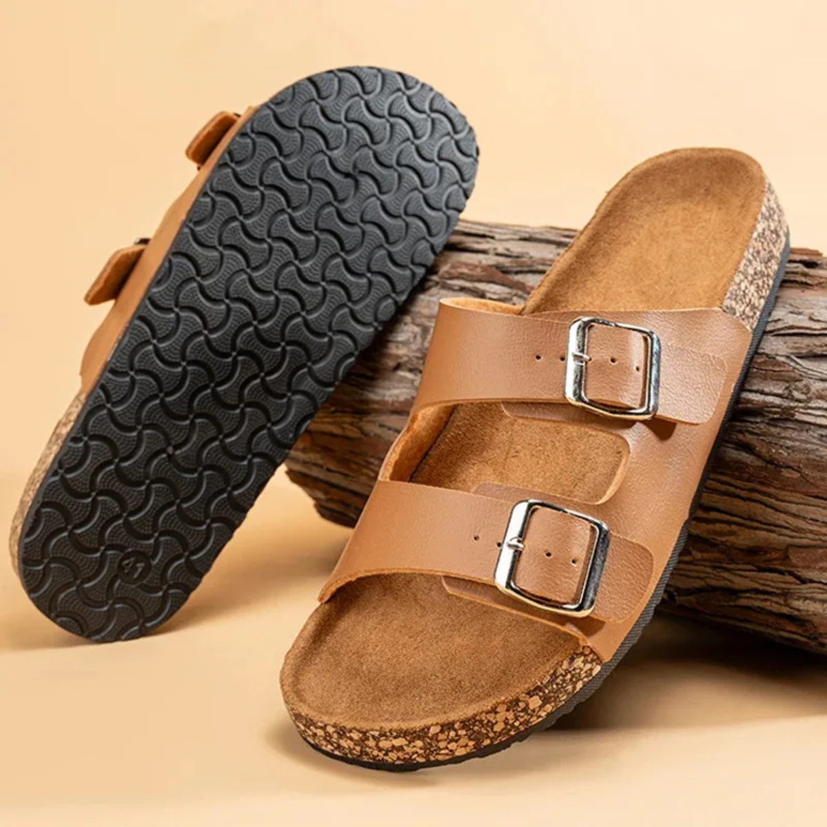 Men’s Buckle Strap Sandals