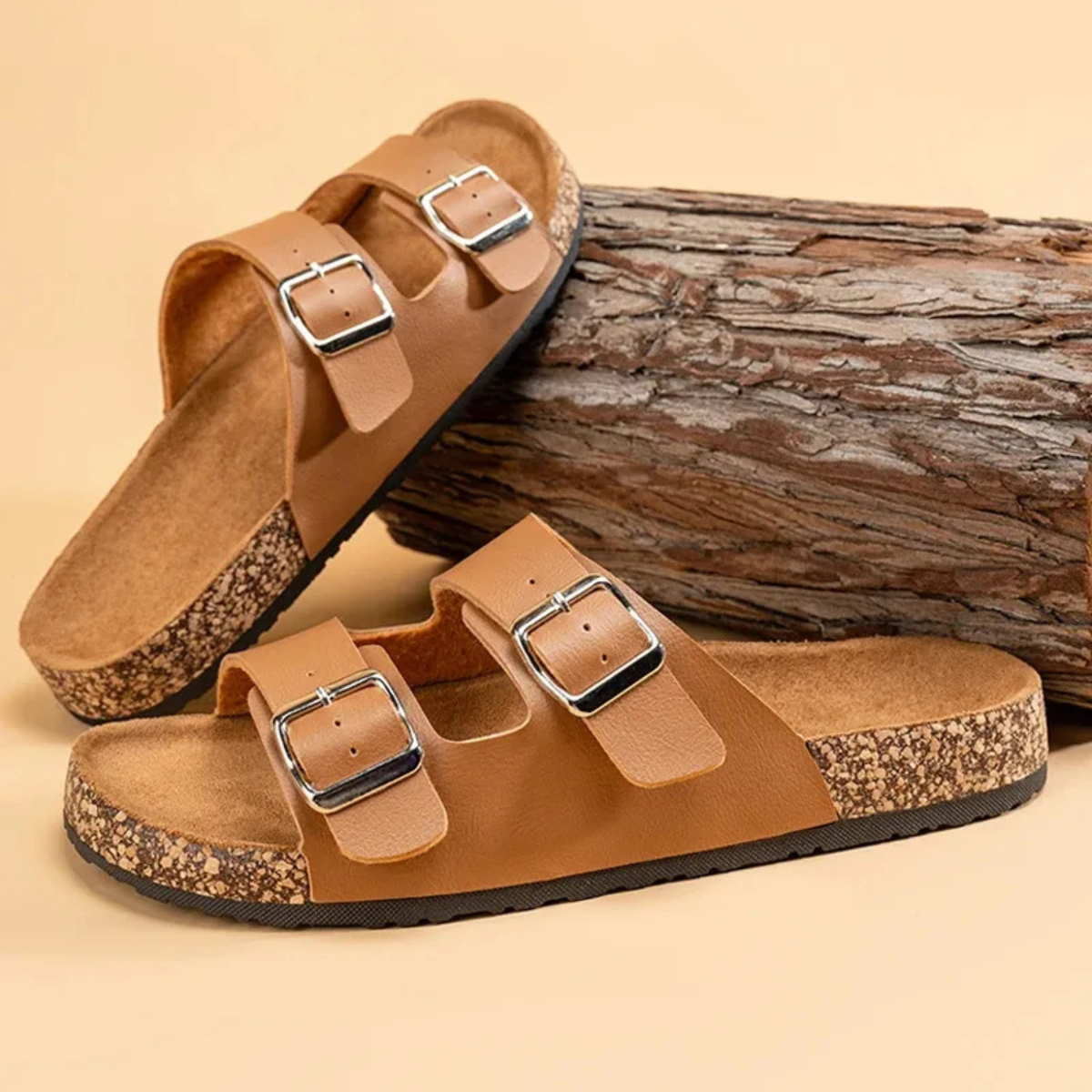 Men’s Buckle Strap Sandals