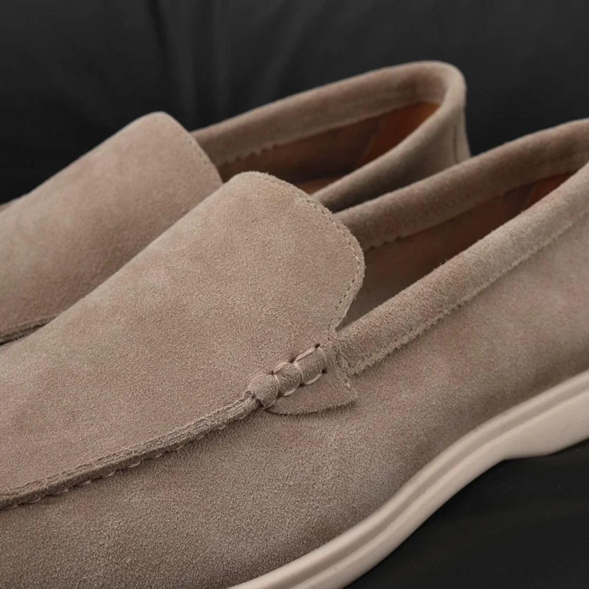 The Como Men's Suede Leather Comfort Loafers