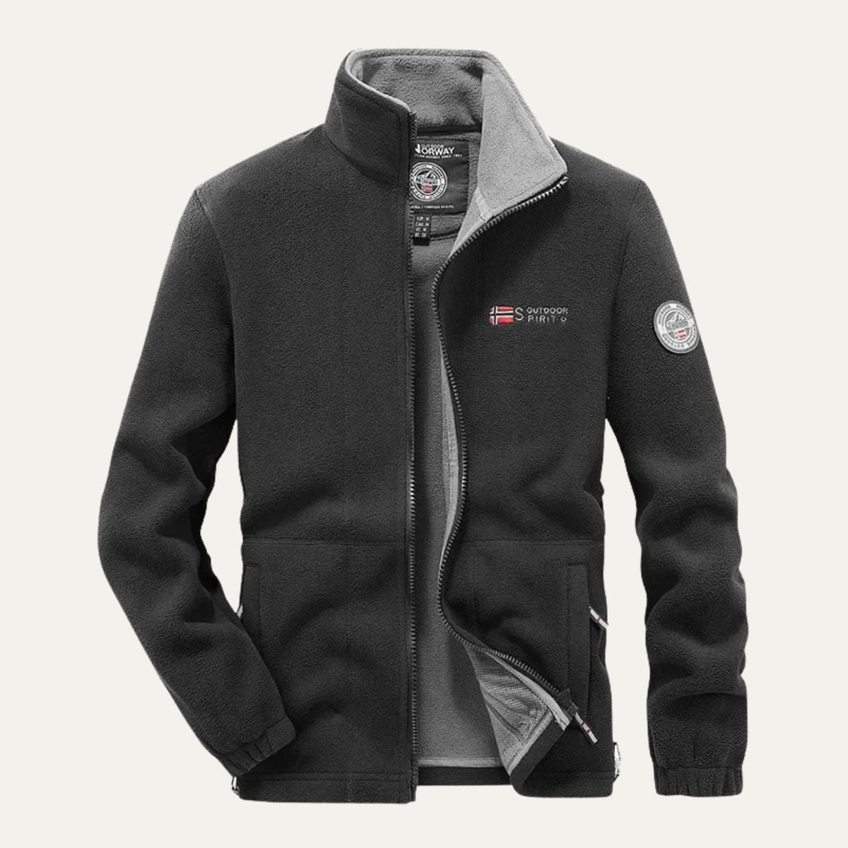 Men's Oslo Fleece-Lined Outdoor Jacket for Ultimate Warmth