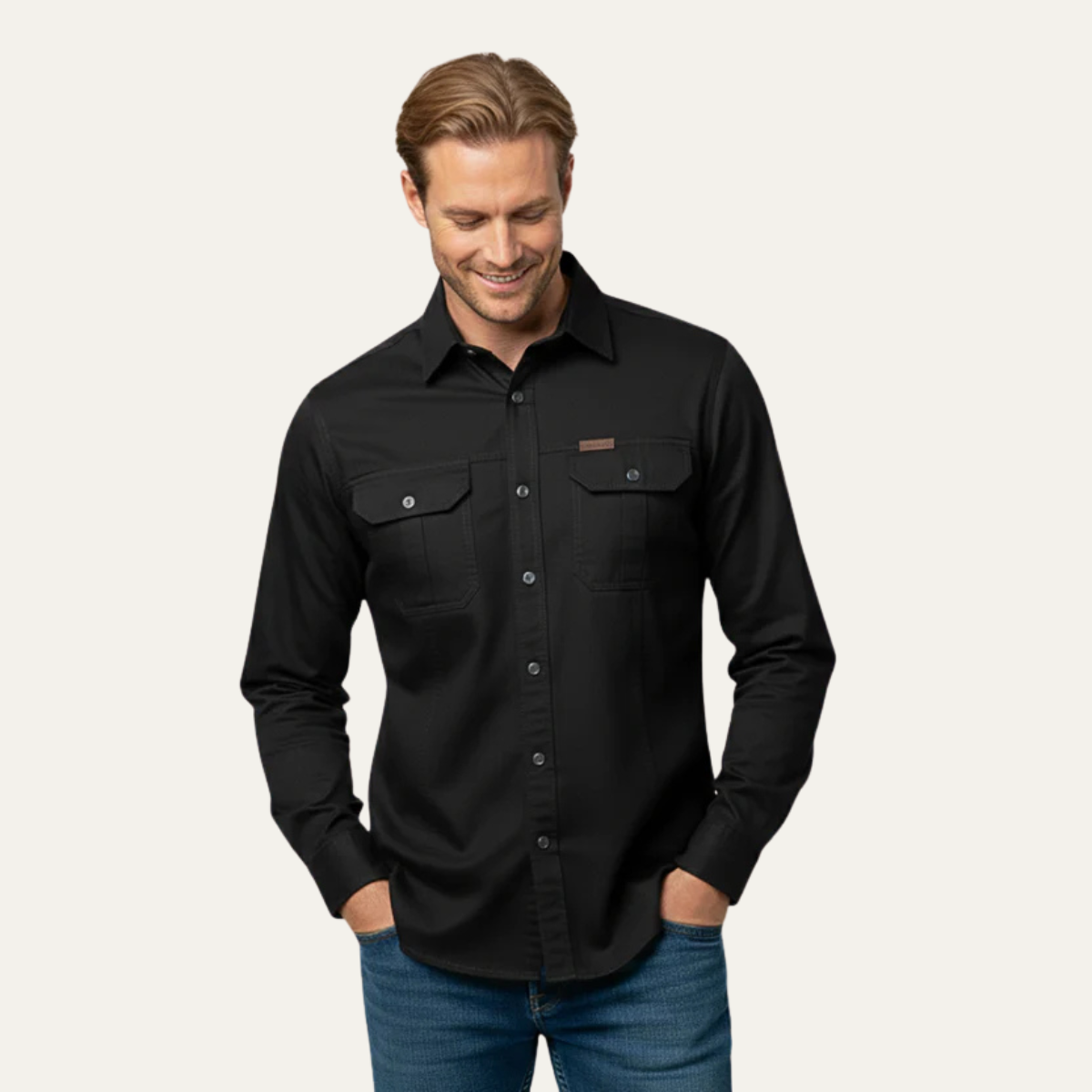 The Imola Men’s Casual Long Sleeve Shirt